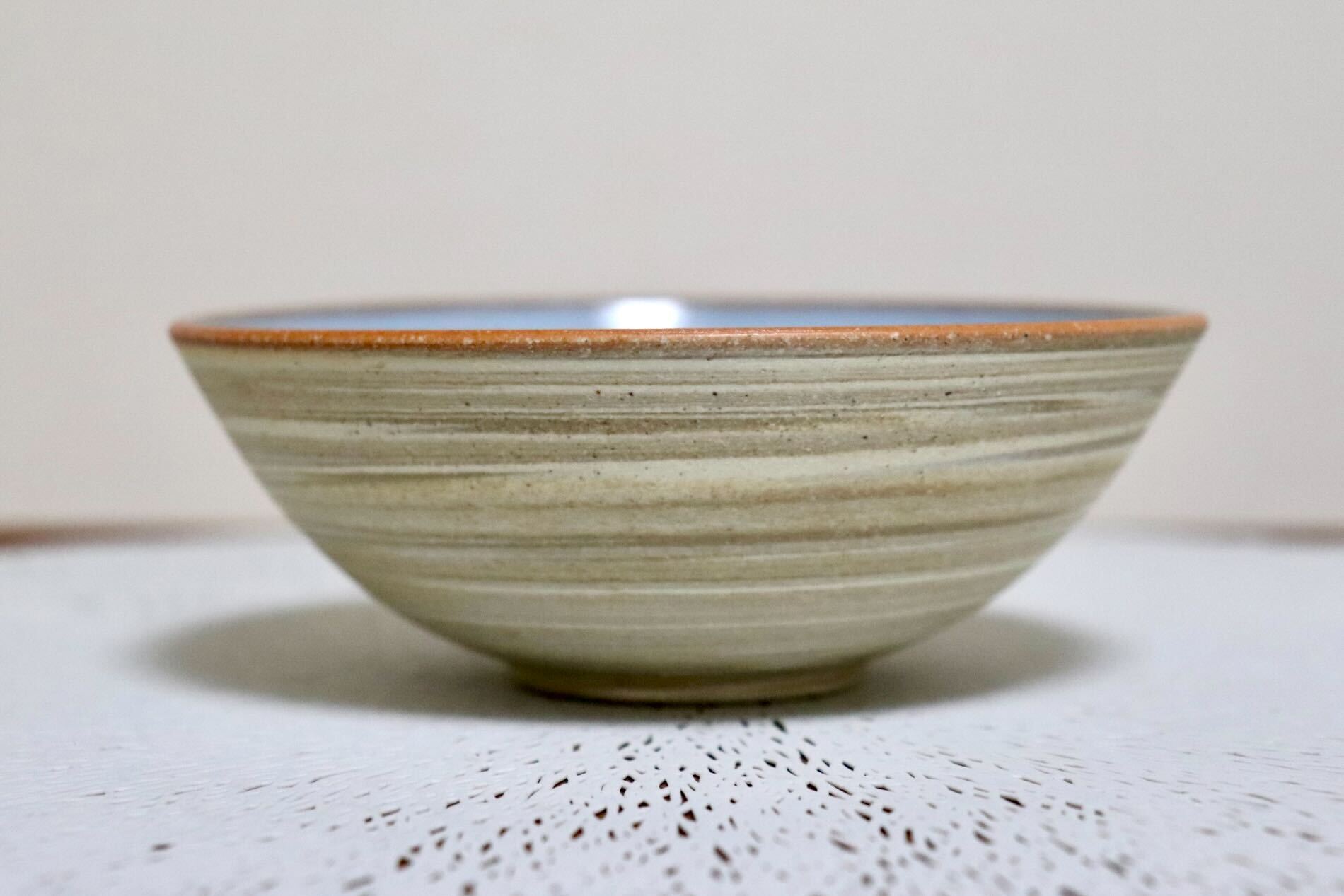 GMIO452D○千代市陶房 清水万佐年 丹波焼 ごはん茶碗 鉢 陶器 丹波篠山 伝統工芸 未使用