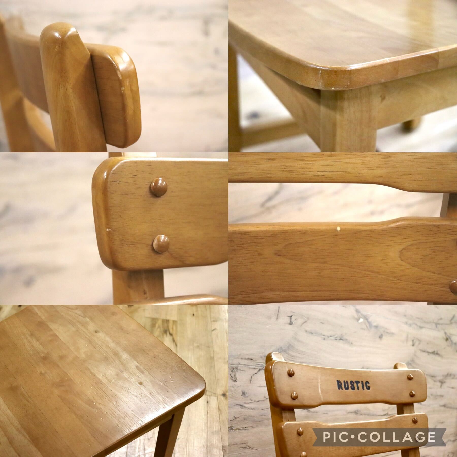 GMHK43A○karimoku / カリモク RUSTIC ルスティック ダイニングチェア 食卓椅子 ナチュラル カントリー 2脚セット 人気廃番 国産家具