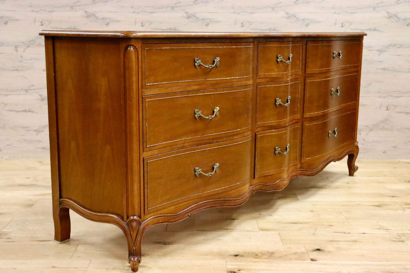 GMIH304○DREXEL HERITAGE / ドレクセルヘリテイジ Touraine ツーレイン サイドボード リビングボード クラシック ヴィンテージ 約49万