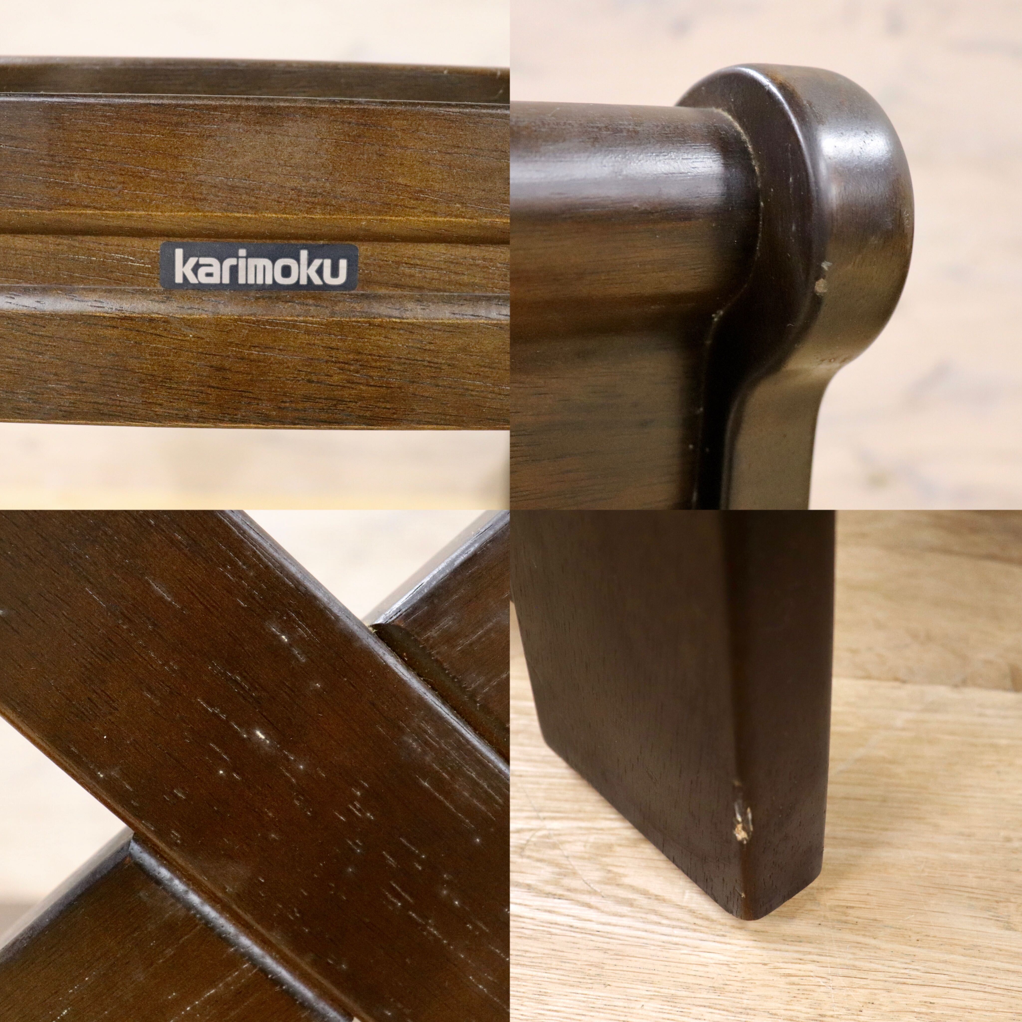 GMHK336B○karimoku / カリモク RUSTIC ルスティック ダイニングチェア 食卓椅子 カントリー 2脚セット ベンチ 国産家具