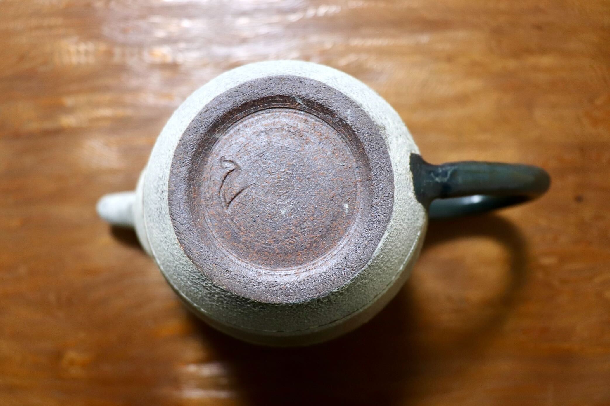 GMIO473A◯市野悟窯 市野哲次 丹波焼 ティーポット 陶器 丹波篠山 伝統工芸 未使用