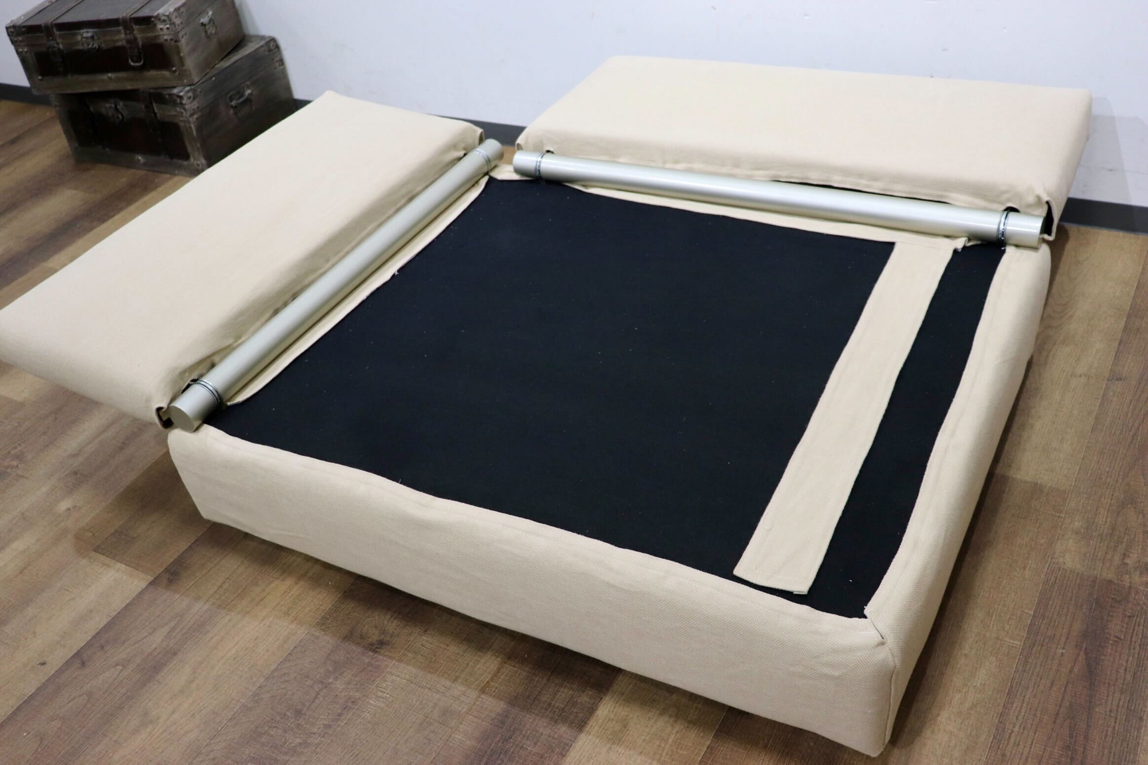GMHN268A○MARGINAL / マージナル TABIO SOFA 片肘 カウチソファ 1人掛けソファ シングルソファ カバーリング ファブリック 未使用品