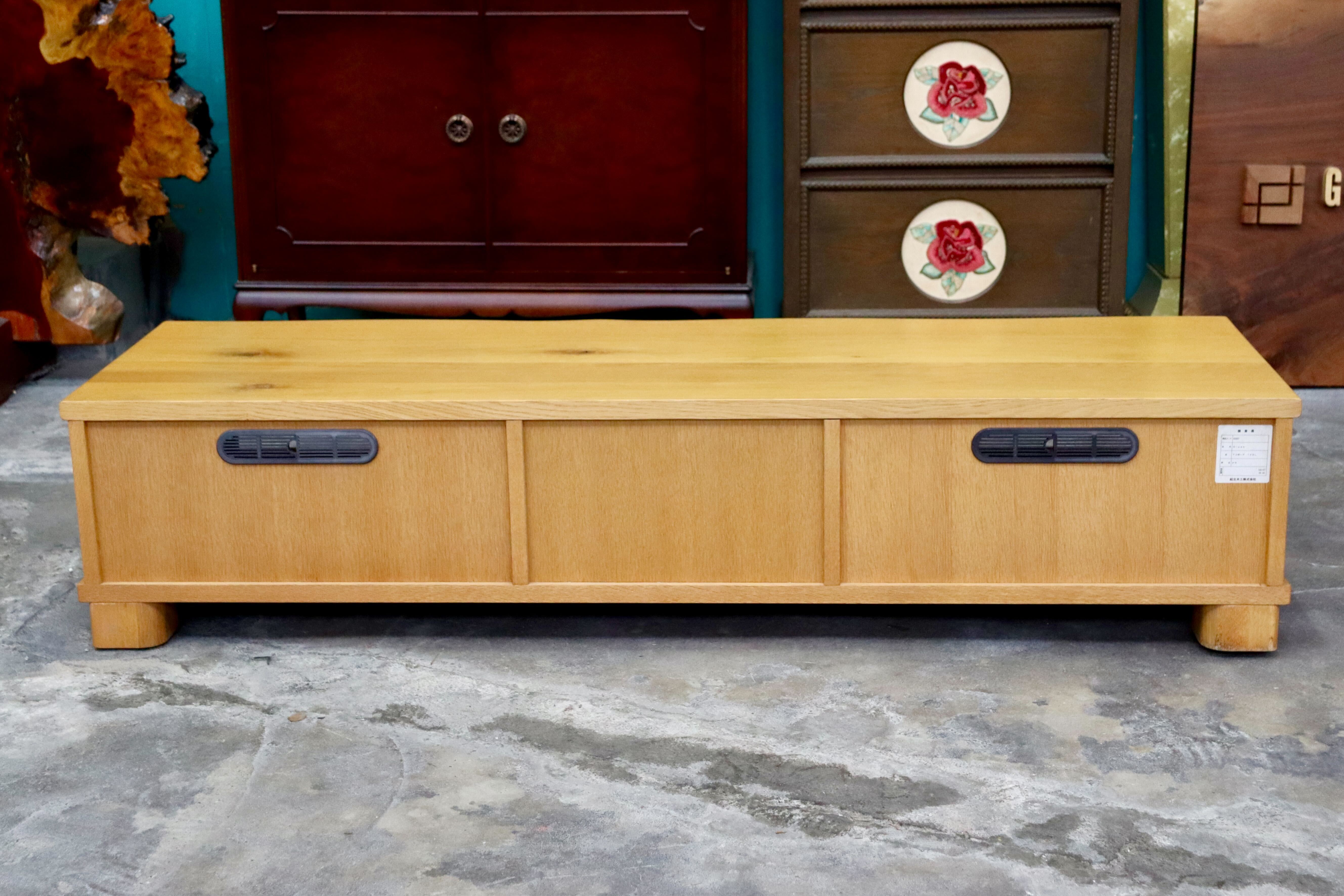 GMIH402○起立木工 / KIRITSU FURNITURE D-OAK TVボード AVボード ローボード リビング収納 無垢材 ナチュラル 北欧スタイル