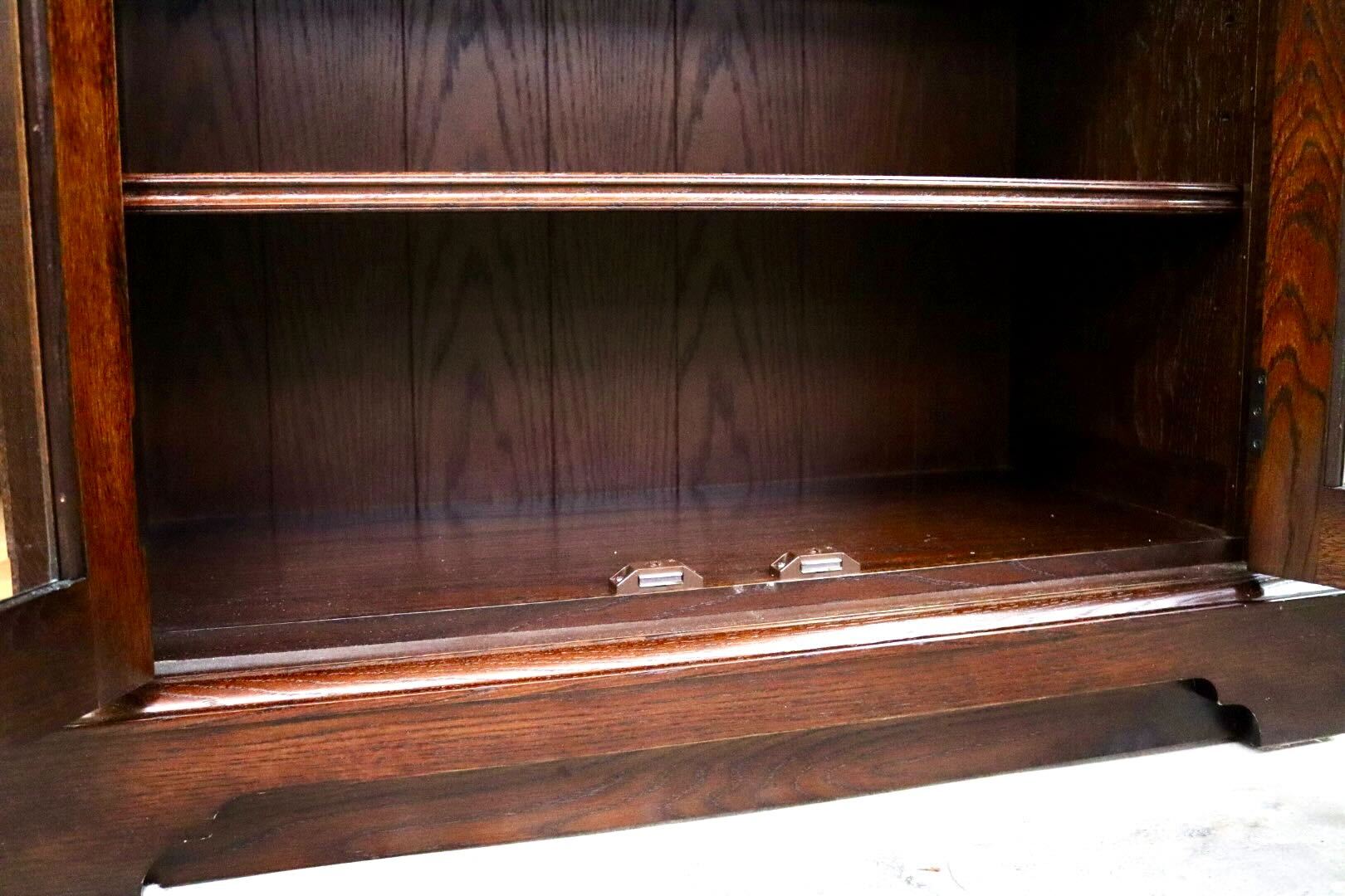 GMIS529○5段シェルフ 本棚 飾り棚 ブックシェルフ キャビネット リビング収納 木製 レトロ クラシック ヴィンテージ