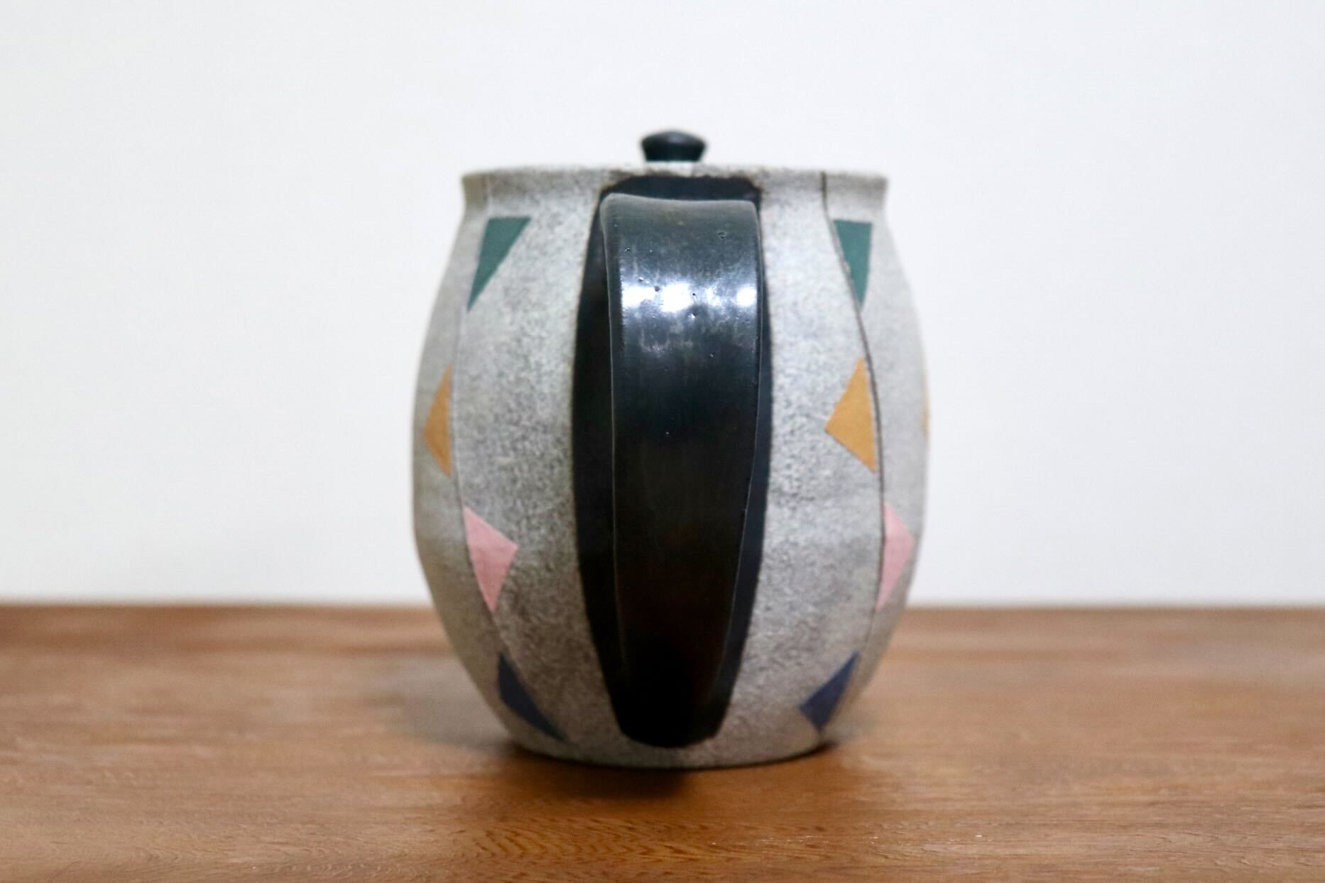 GMIO473B◯市野悟窯 市野哲次 丹波焼 ティーポット 陶器 丹波篠山 伝統工芸 未使用