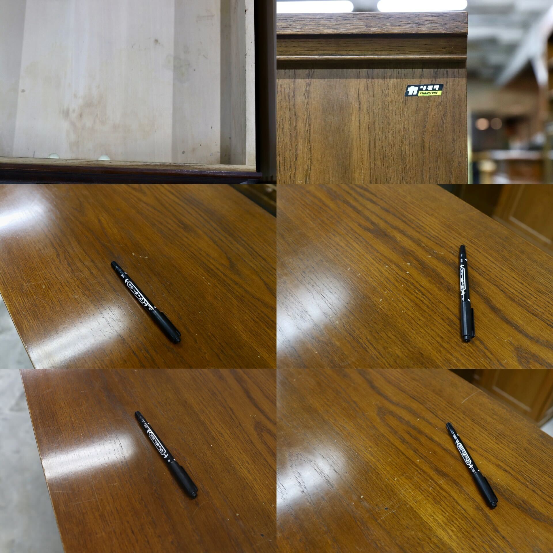 GMHH357○karimoku / カリモク オールド コロニアル サイドボード リビングボード クラシック 国産家具 ヴィンテージ アンティーク