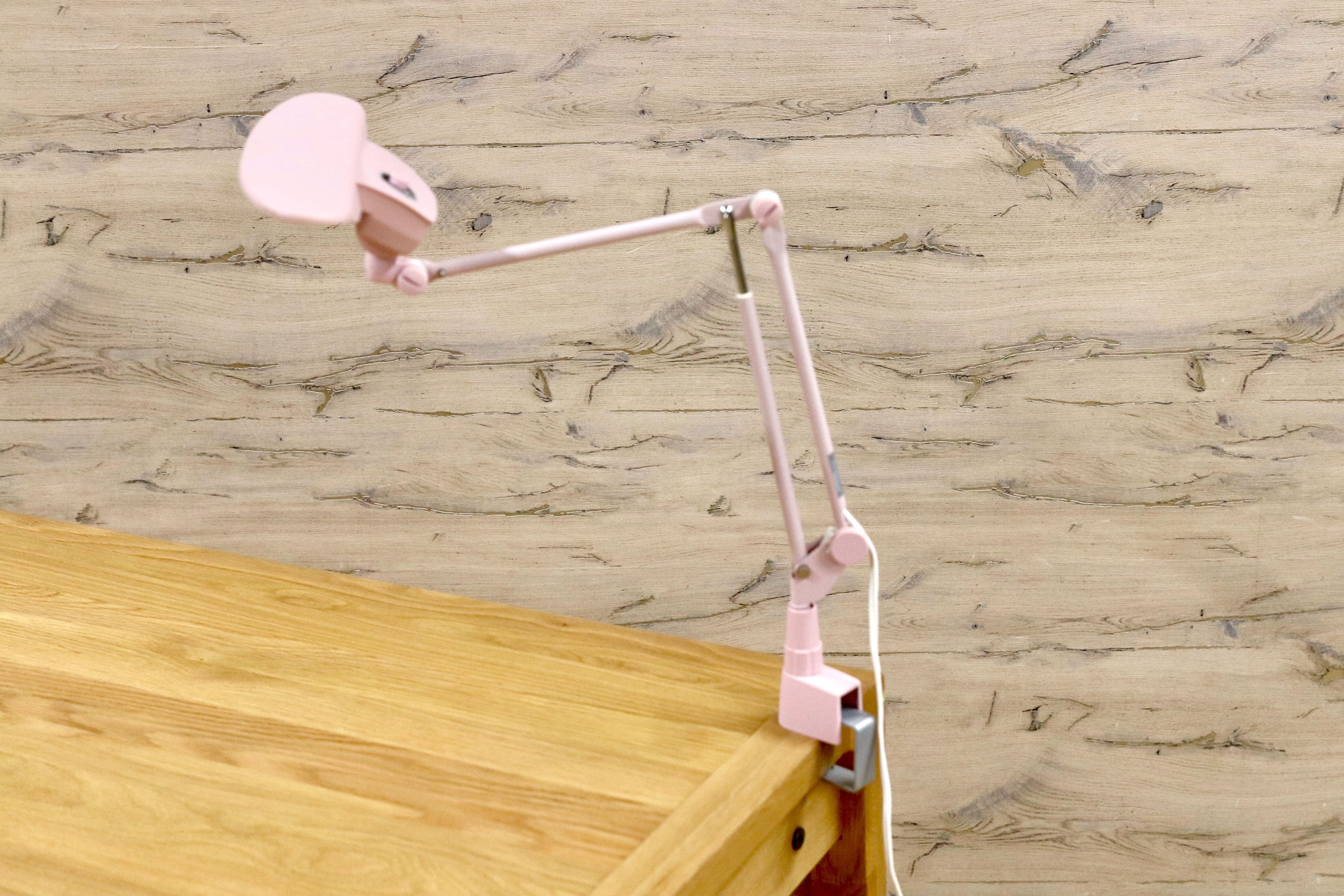 GMHH51○ACTUS / アクタス デスク照明 スワン電器株式会社 16年製 ピンク 日本製 100V 13W 約1.5万