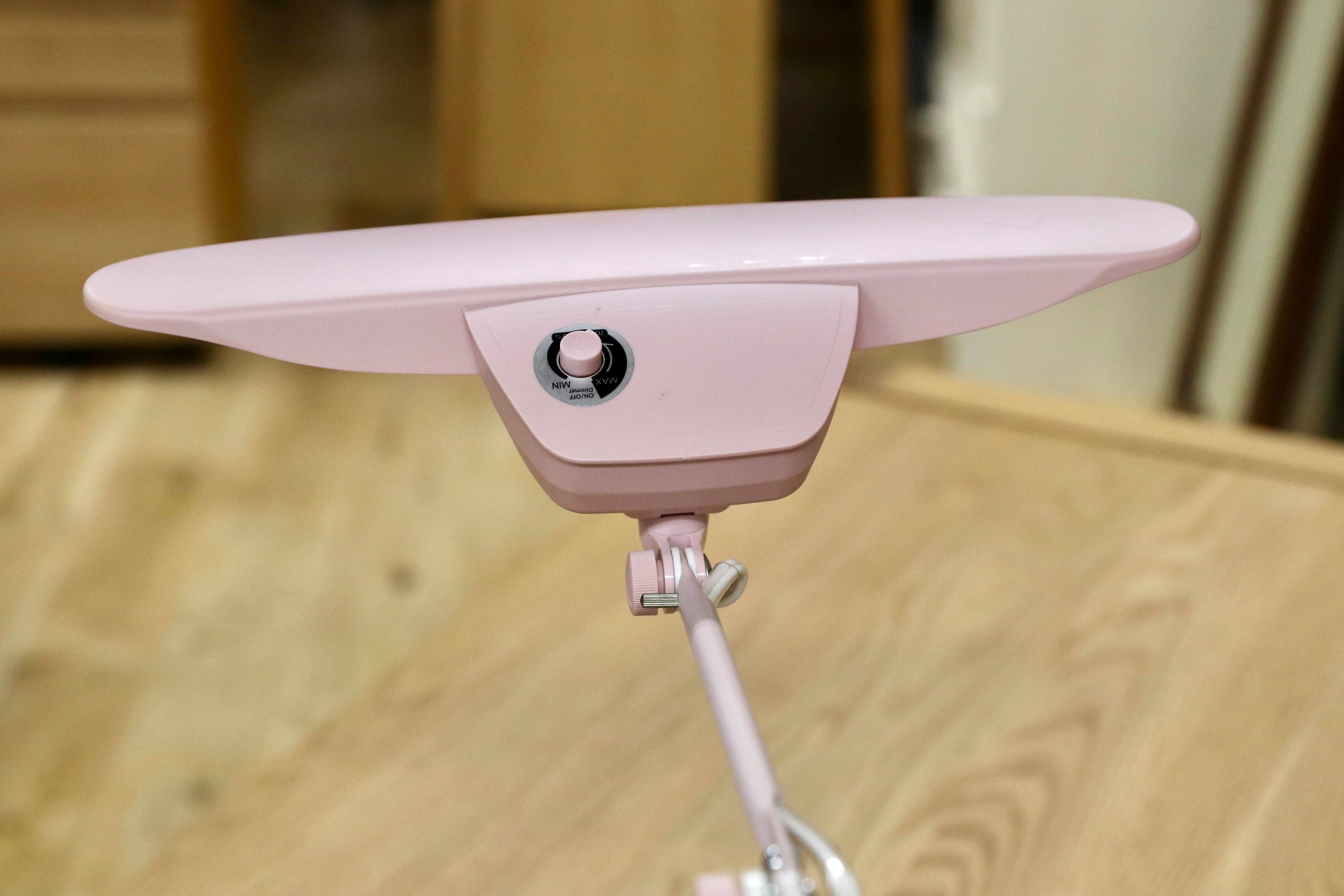 GMHH51○ACTUS / アクタス デスク照明 スワン電器株式会社 16年製 ピンク 日本製 100V 13W 約1.5万