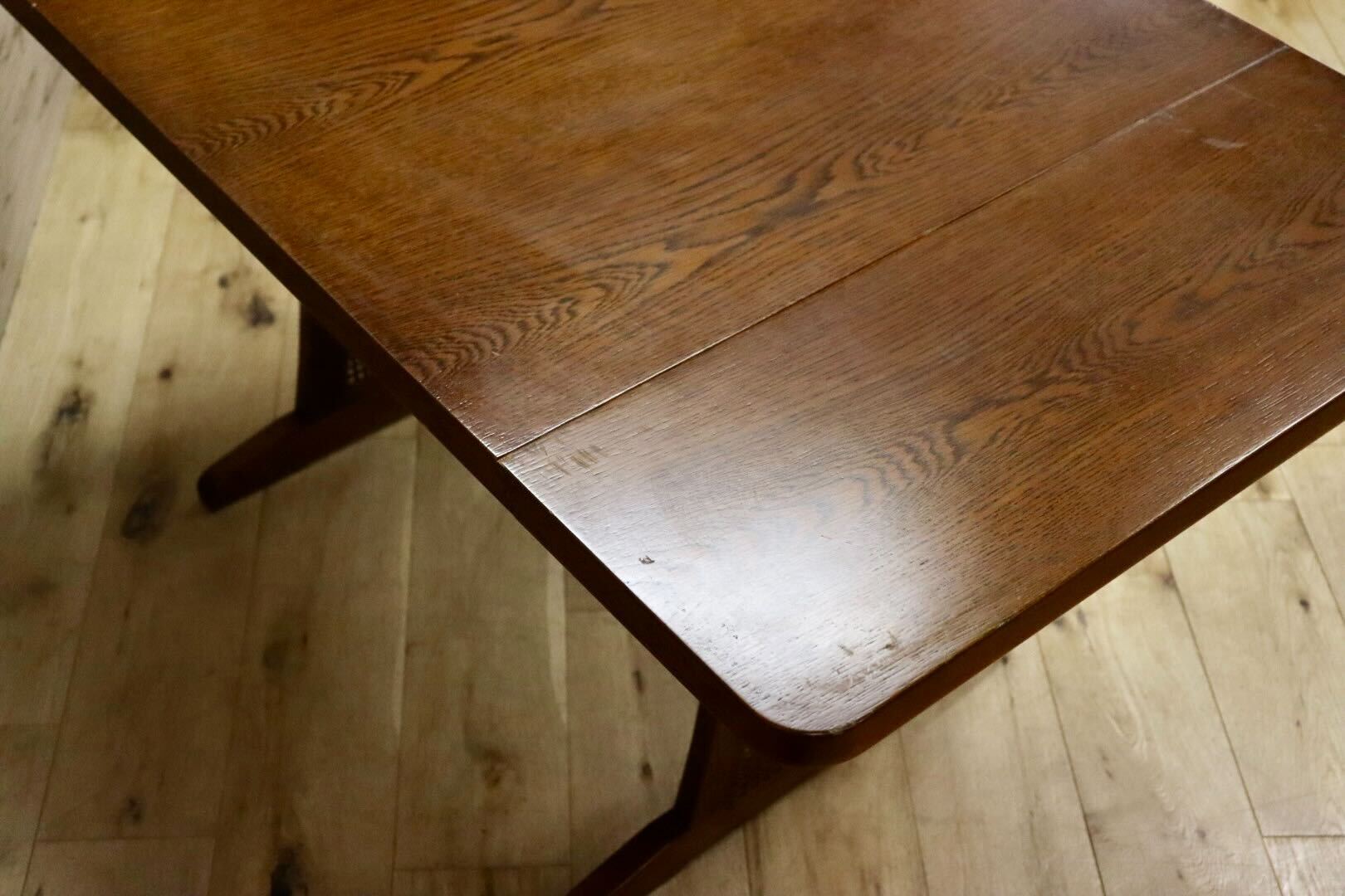 GMIK620B○三越家具 Brugge ブルージュ バタフライテーブル ダイニングテーブル 食卓テーブル 作業台 オーク材 カントリーハウス 約12万