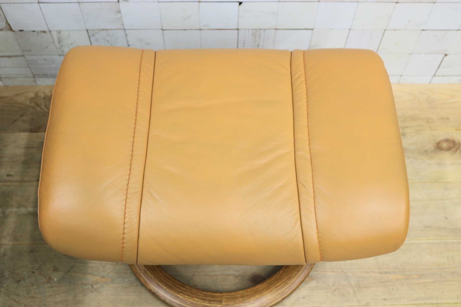 GMJK24〇EKORNES / エコーネス ストレスレス リクライニングチェア パーソナルチェア オットマン 北欧 ノルウェー 本革
