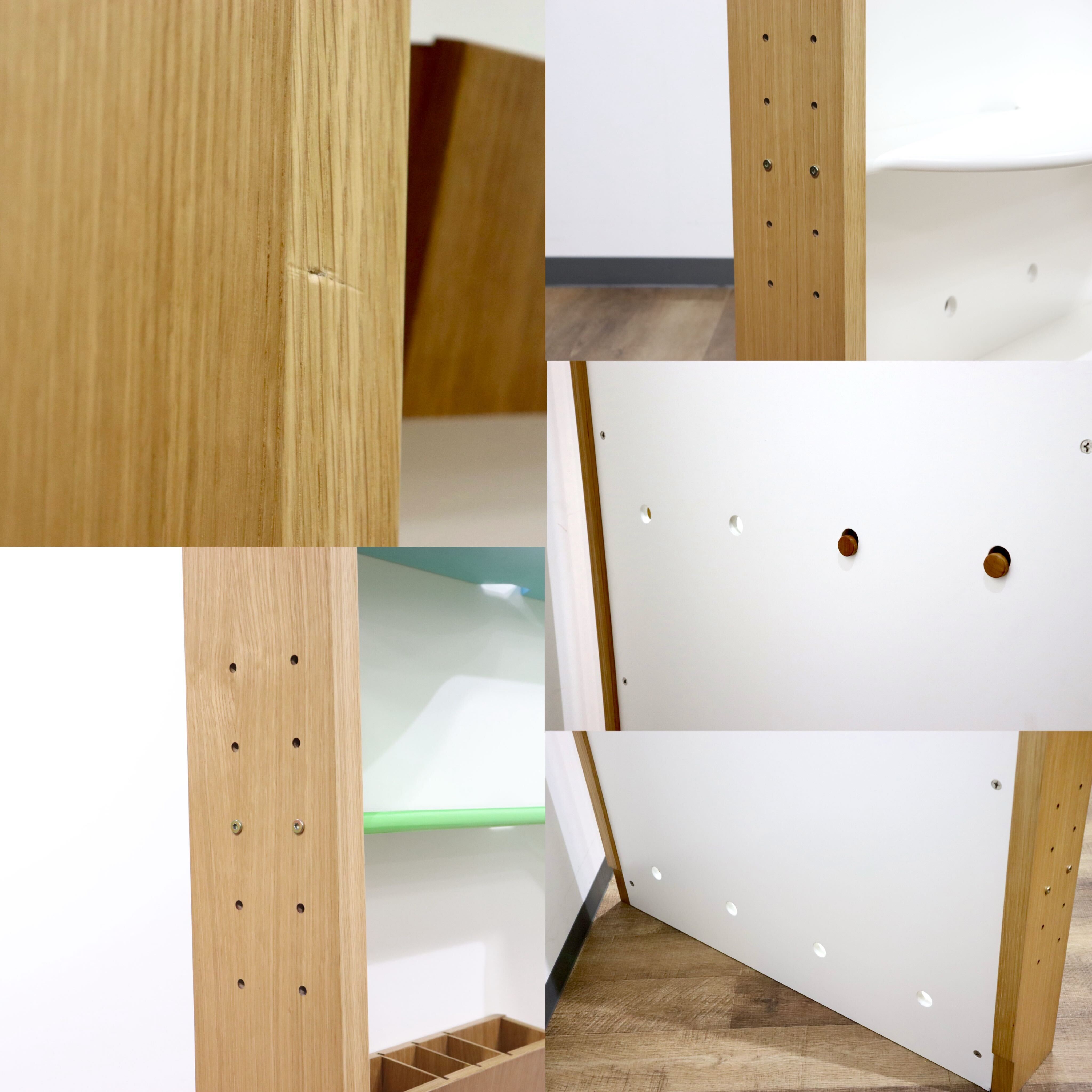 GMHN300A○MARGINAL / マージナル LKS-02 LUCE SHELF シェルフ ラック 飾り棚 什器 子供部屋 ホワイト ナチュラル 北欧スタイル 在庫品