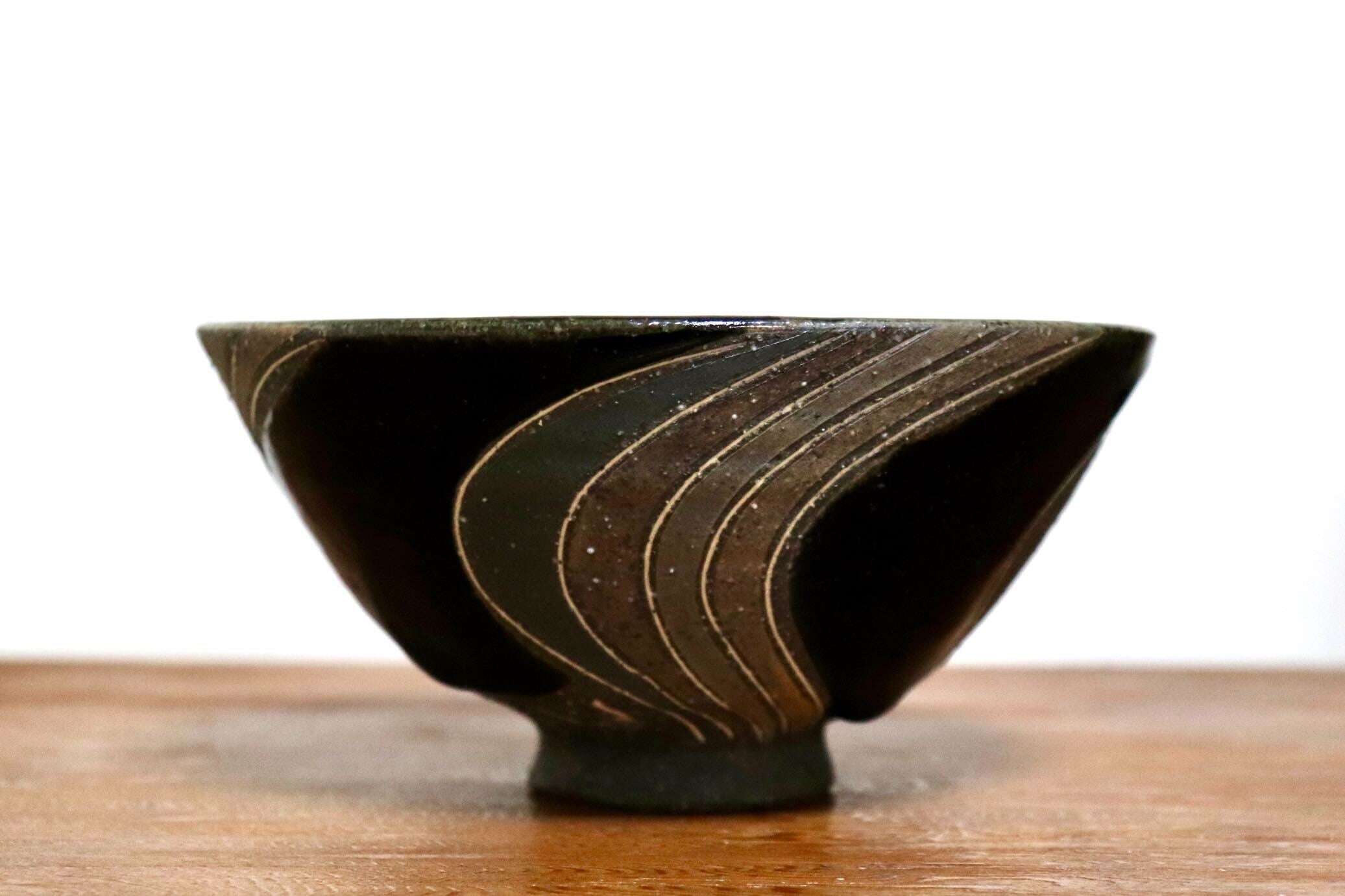 GMIO480A◯市野悟窯 市野哲次 丹波焼 彩色鉢 陶器 丹波篠山 伝統工芸 未使用