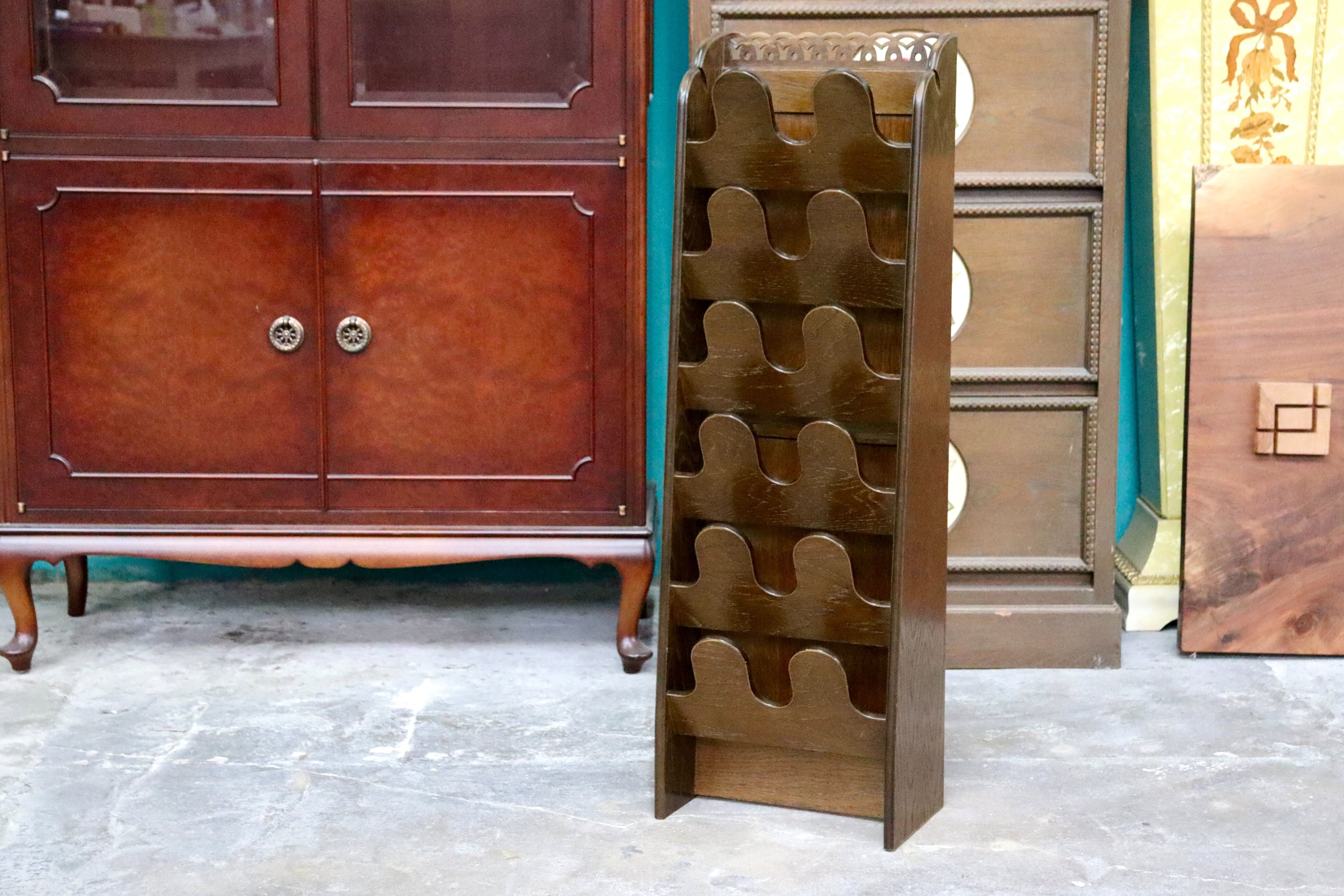 GMIS515○パリの雑貨屋 インテルナ南條 スリッパラック 収納ラック 玄関収納 スリッパ立て 収納棚 レトロ 国産家具