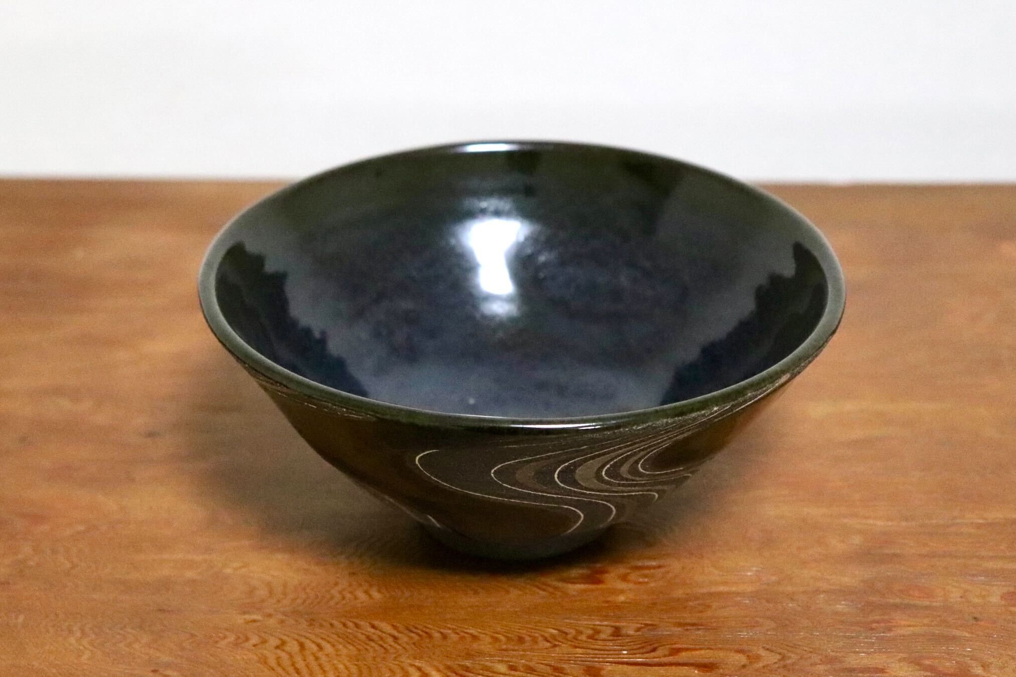 GMIO480B◯市野悟窯 市野哲次 丹波焼 彩色鉢 陶器 丹波篠山 伝統工芸 未使用