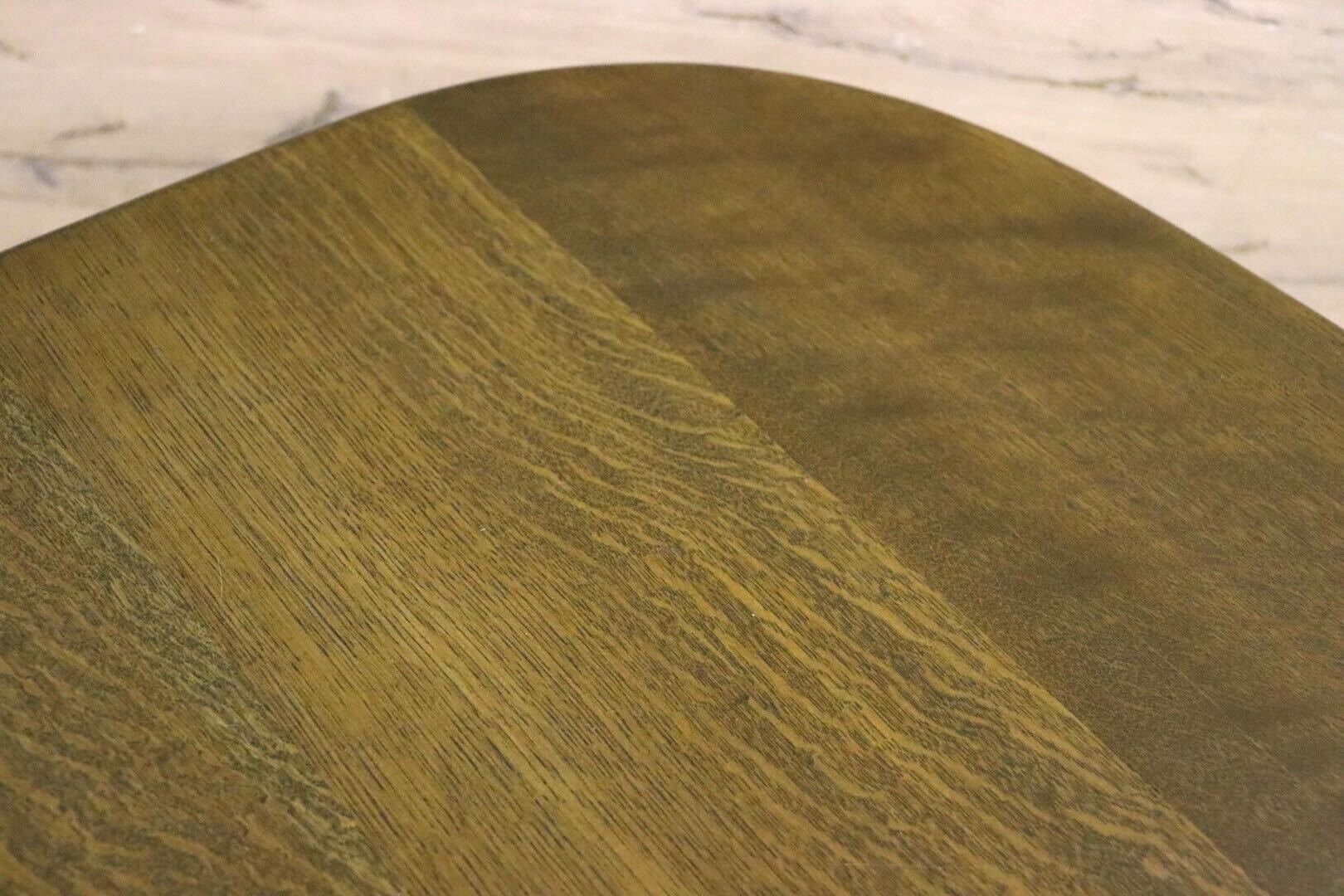 GMIK619○オーク無垢材 ダイニングテーブル 食卓テーブル 作業台 カントリー 机 検)永田良介商店 神戸洋家具