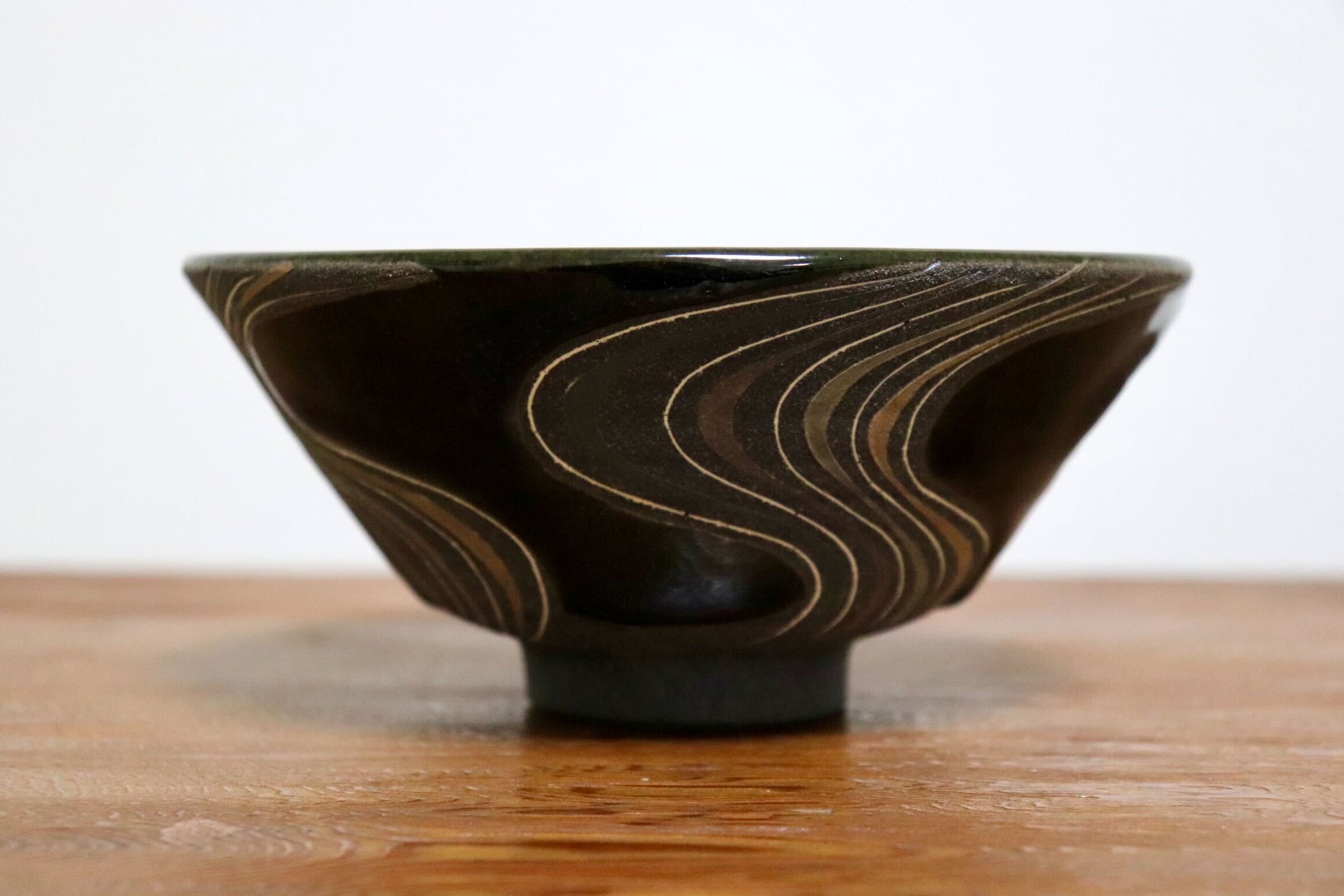 GMIO480B◯市野悟窯 市野哲次 丹波焼 彩色鉢 陶器 丹波篠山 伝統工芸 未使用