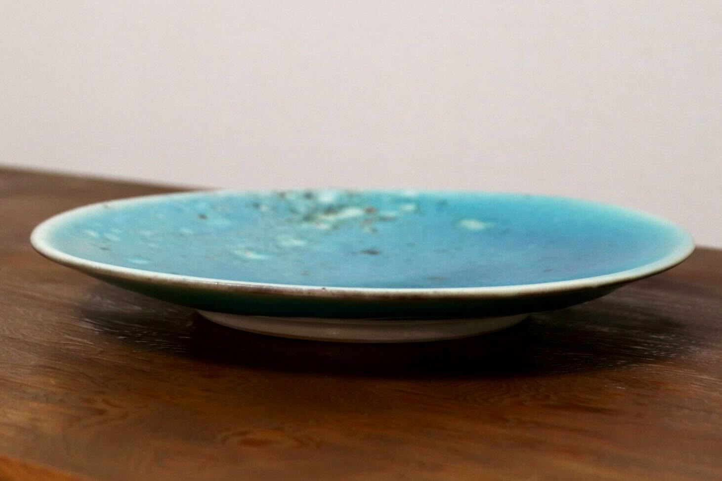 GMIO450A○千代市陶房 清水万佐年 丹波焼 皿 伝統工芸 丹波篠山 陶器 未使用