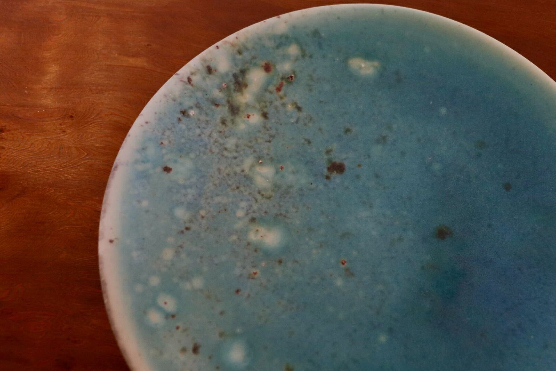 GMIO450A○千代市陶房 清水万佐年 丹波焼 皿 伝統工芸 丹波篠山 陶器 未使用