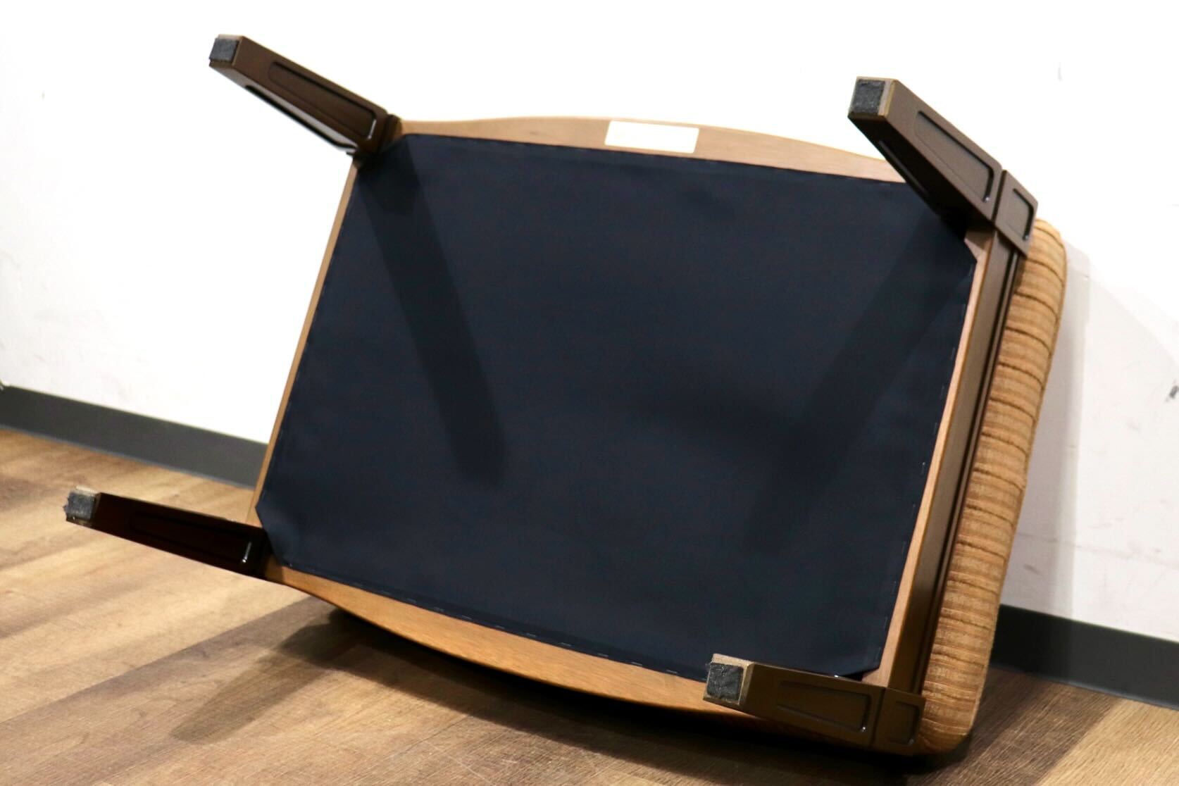 GMHS412○maruni / マルニ 地中海 ROYAL ロイヤル シャルル オットマン フットスツール ファブリック クラシック 定価約9万 展示品