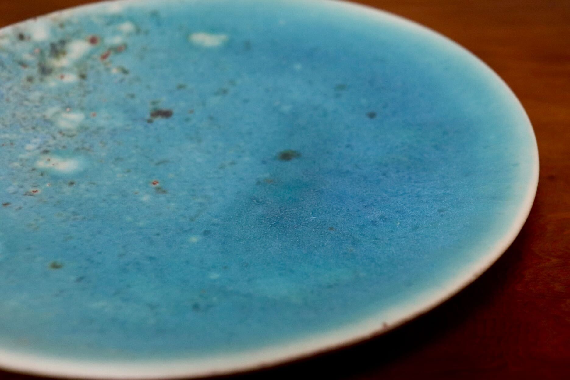 GMIO450A○千代市陶房 清水万佐年 丹波焼 皿 伝統工芸 丹波篠山 陶器 未使用