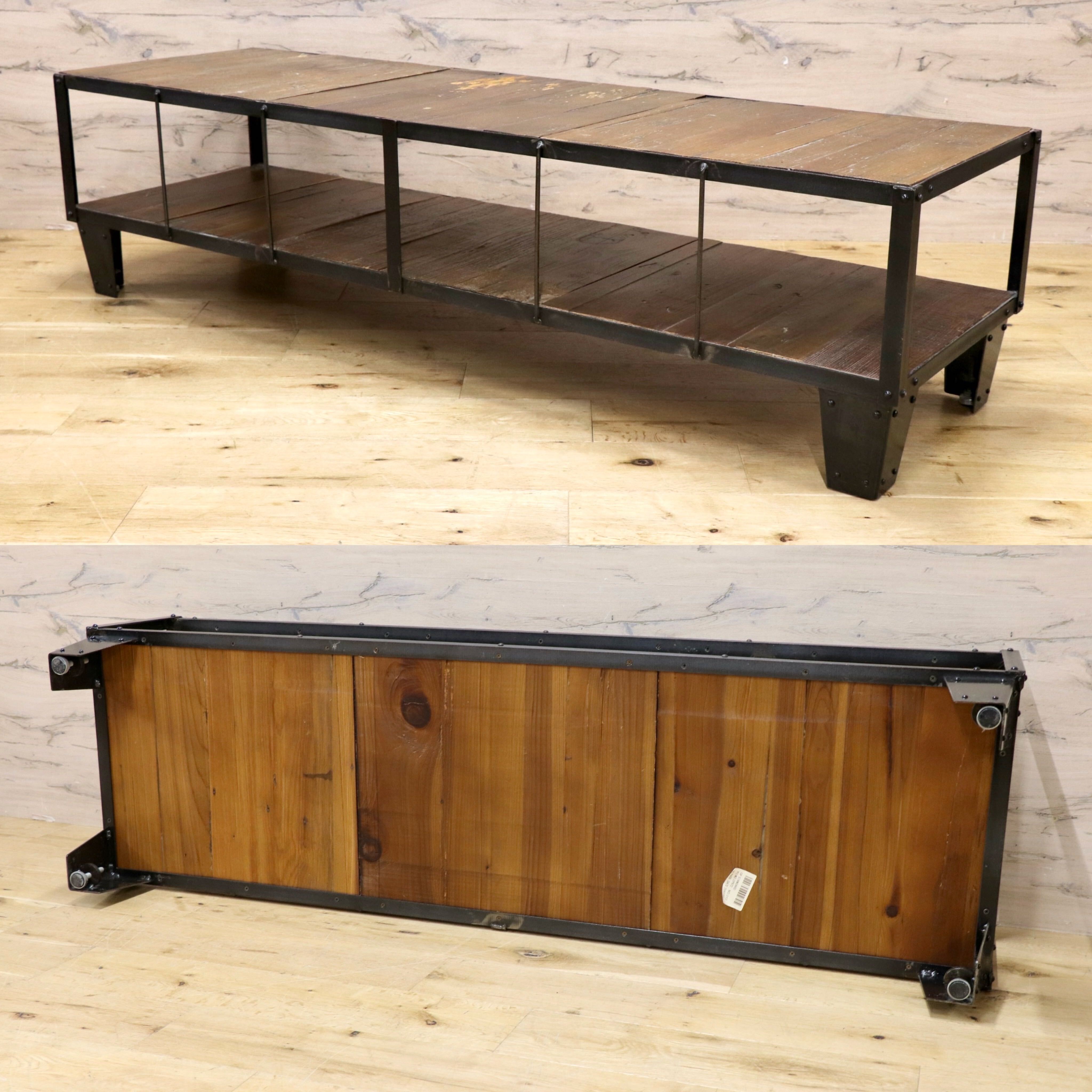 GMJK377○journal standard Furniture / ジャーナルスタンダードファニチャー CALVI カルヴィ テレビボード インダストリアル 定価約7万