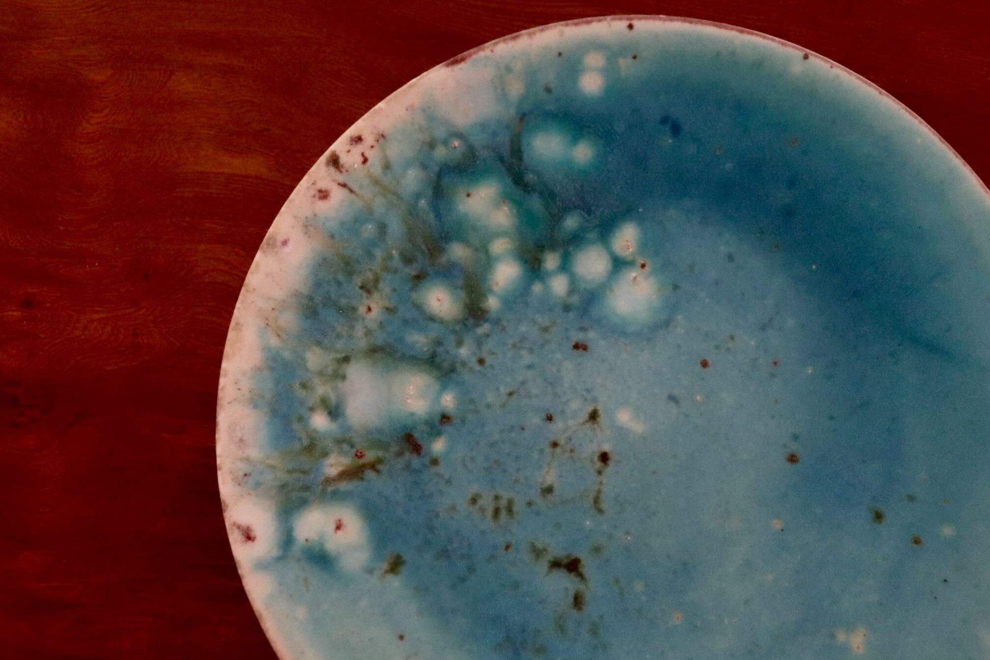 GMIO450B○千代市陶房 清水万佐年 丹波焼 皿 伝統工芸 丹波篠山 陶器 未使用