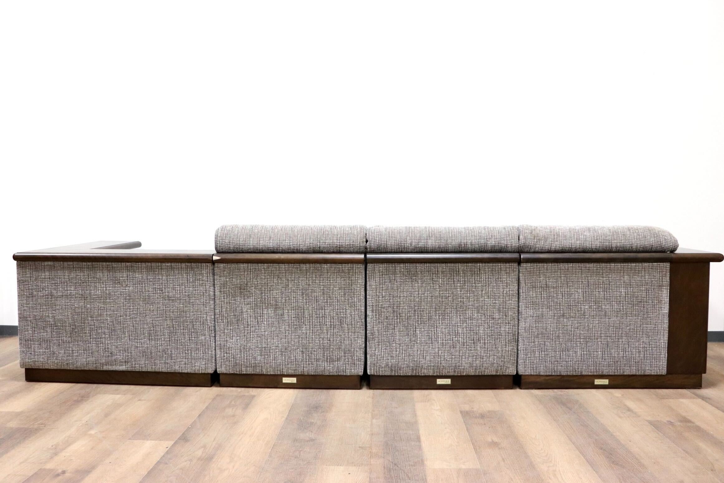 GMGH325○モリシゲ / MORISHIGE 3人掛けソファ トリプルソファ セパレート テーブル コーナーソファ ファブリック 応接 ロビー IDC大塚家具