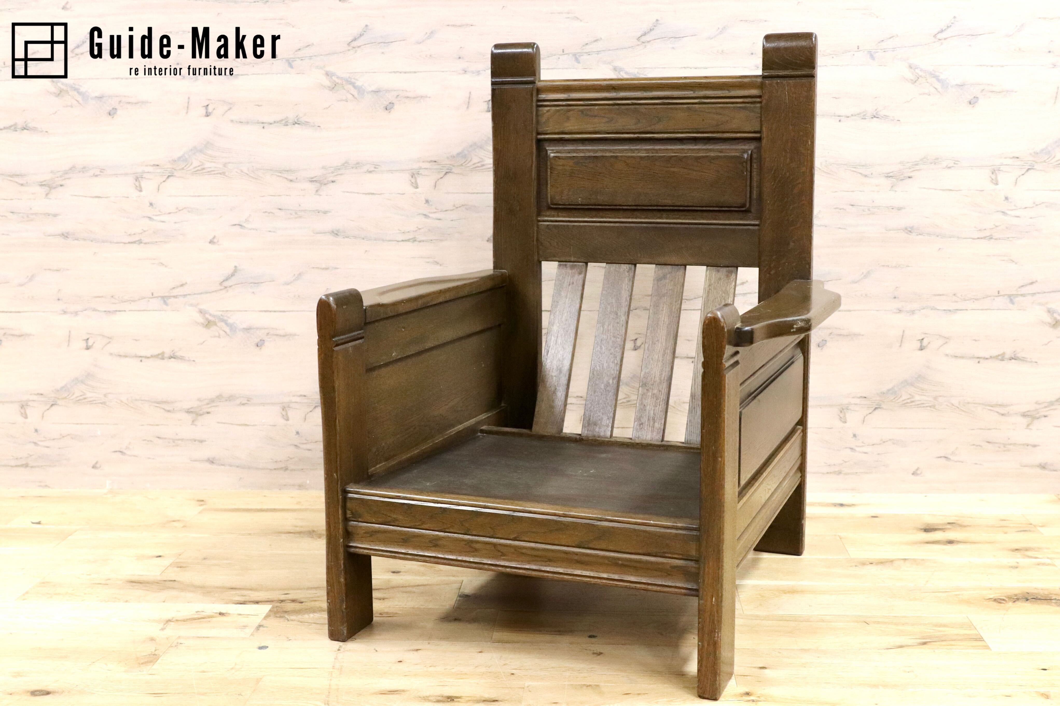 GMFS323○神戸家具 洋家具 アンティーク チェア 椅子 オーク無垢材 レトロ カントリー クッション無し このオークションの統計情報