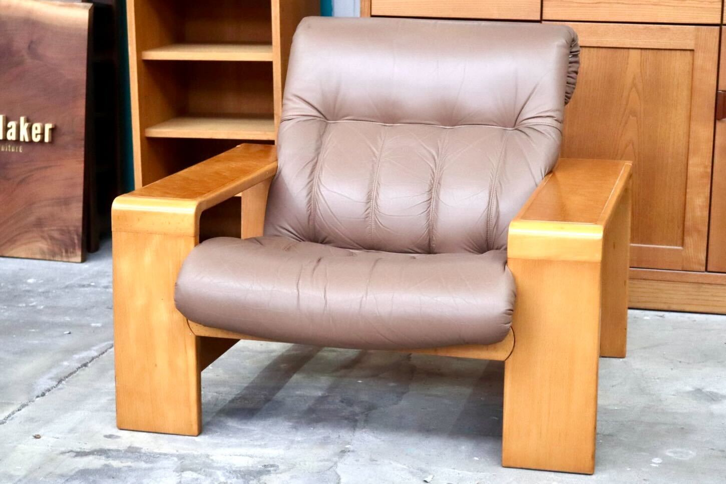 GMIH453F○karimoku / カリモク オールドカリモク ラウンジチェア パーソナルチェア 椅子 シングルソファ モダン ヴィンテージ