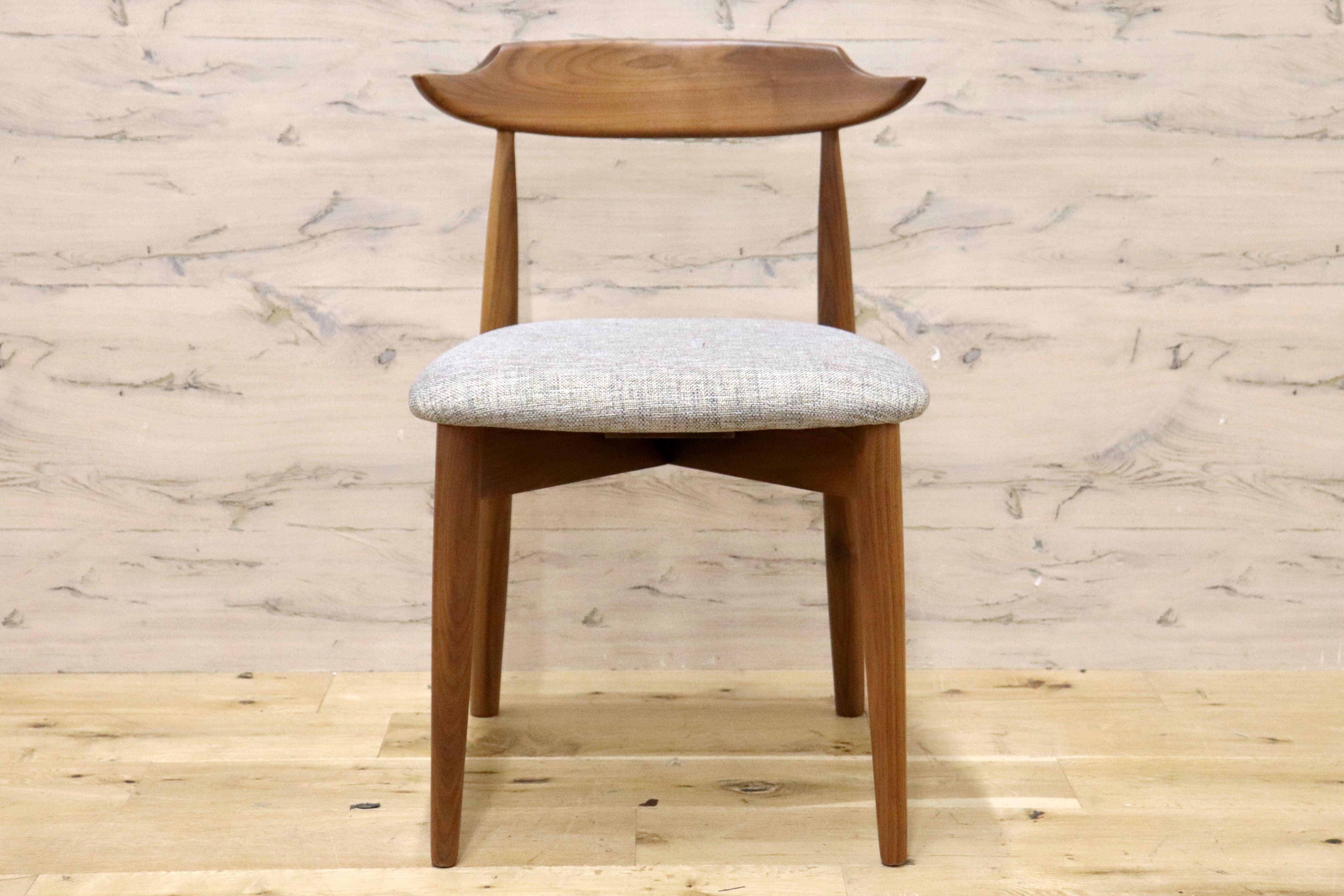 GMHN320C○ CHERRY FURNITURE / 桜屋工業 チェリー ダイニングチェア 椅子 ファブリック 北欧スタイル シンプル モダン 展示未使用品