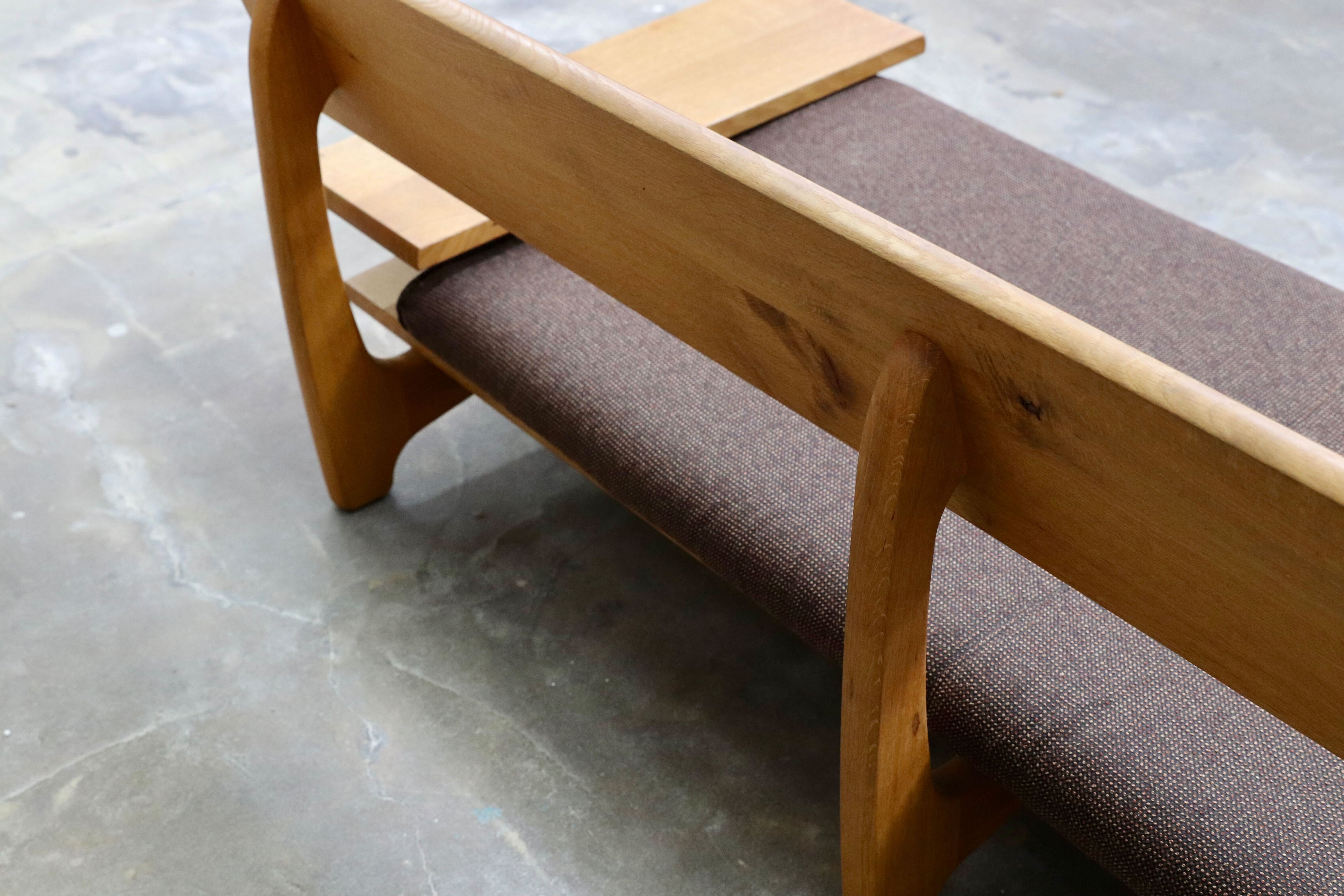 GMIK612A○飛騨産業 / HIDA キツツキ 森のとこば 3人掛けソファ トリプルソファ オーク無垢材 長椅子 IDC大塚家具 節入り 約36万