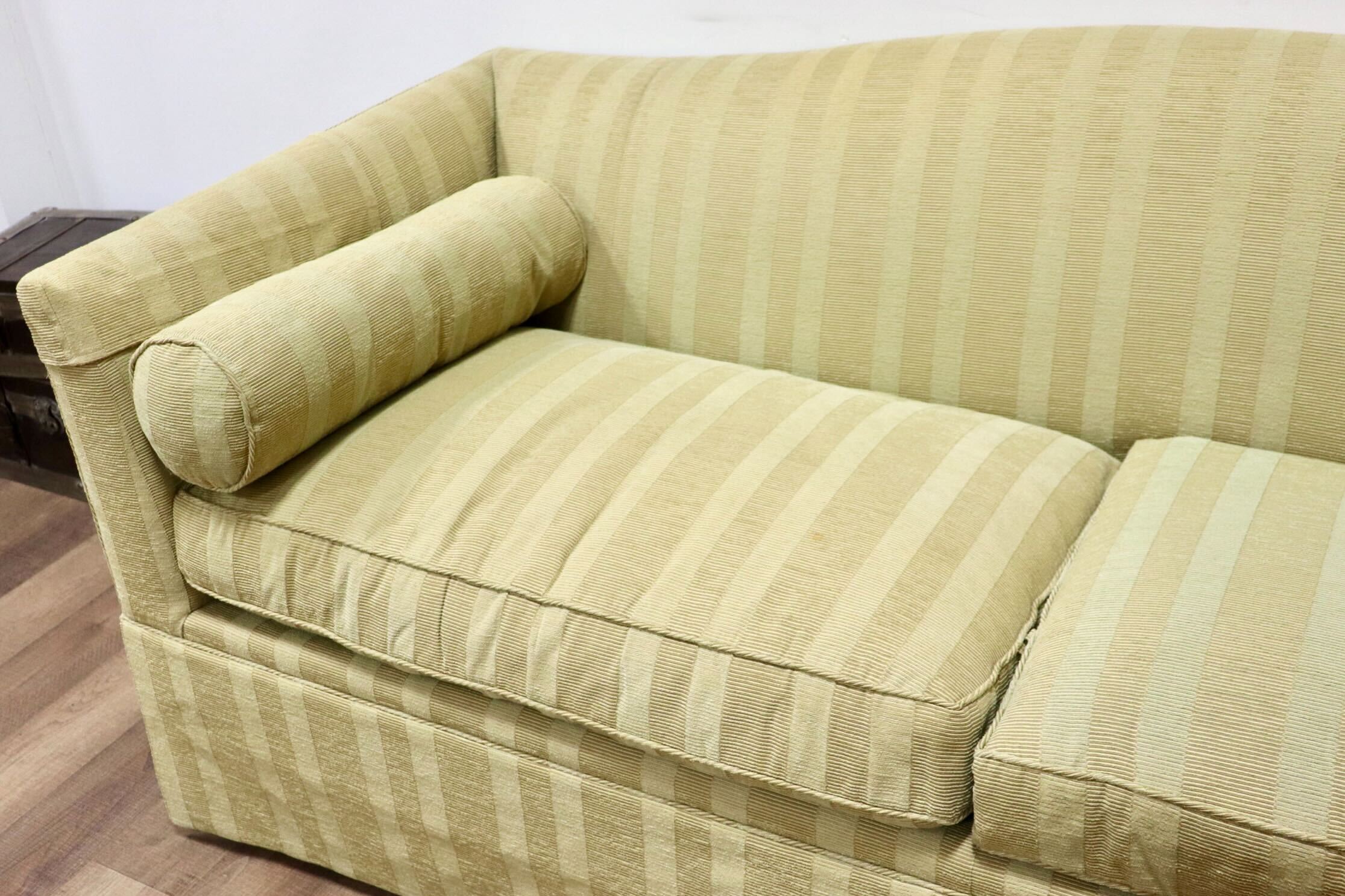 GMHS2○Baker / ベーカー 3人掛けソファ トリプルソファ 長椅子 ファブリック US 最高級 アンティーク ヴィンテージ IDC大塚家具 約120万