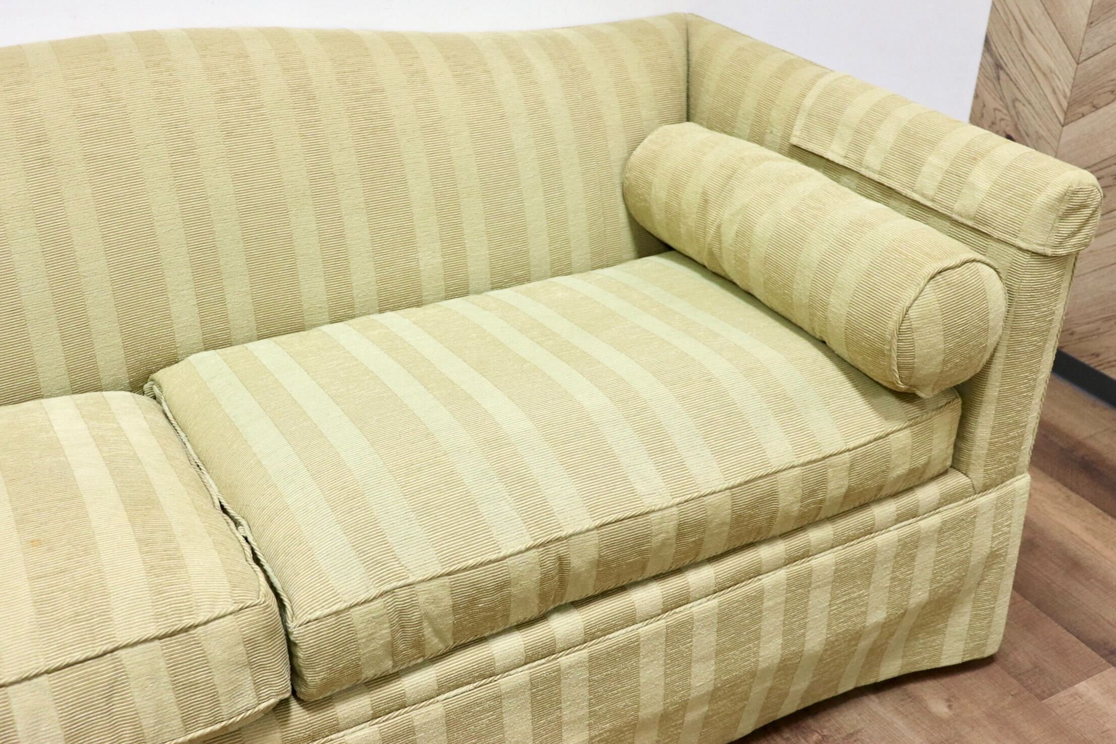 GMHS2○Baker / ベーカー 3人掛けソファ トリプルソファ 長椅子 ファブリック US 最高級 アンティーク ヴィンテージ IDC大塚家具 約120万