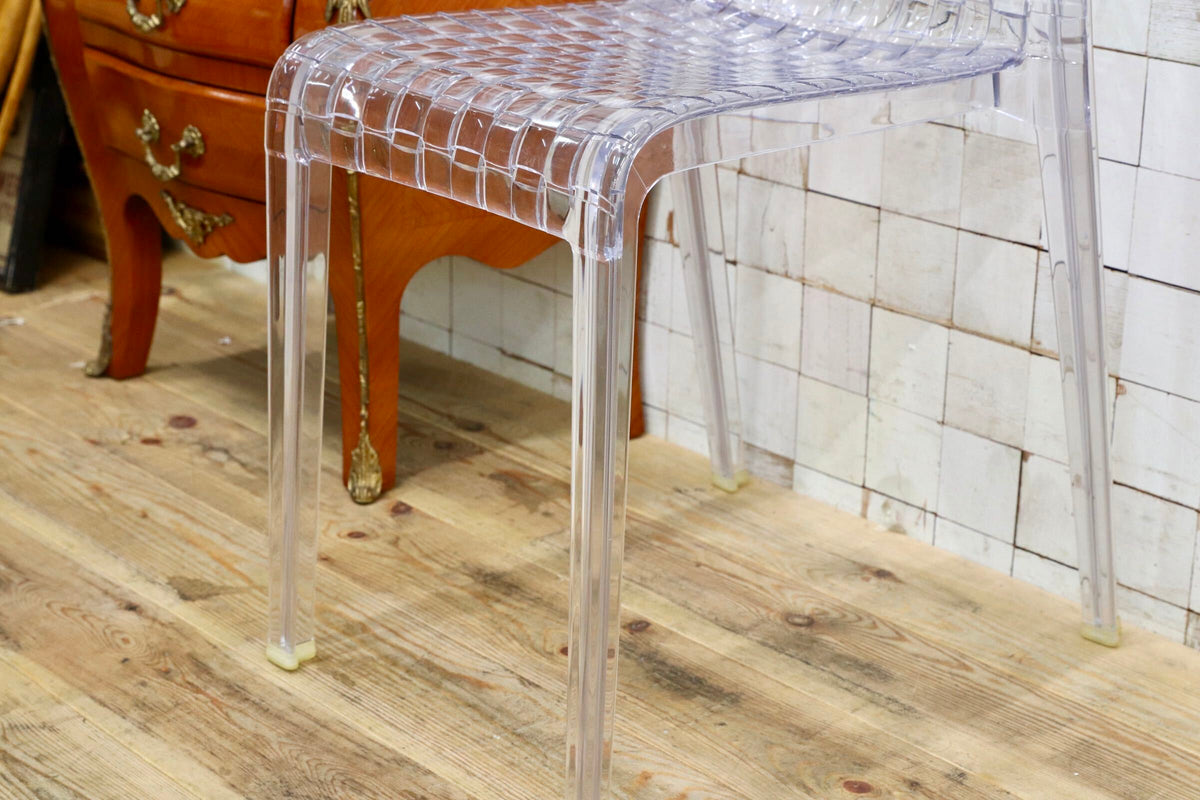 GMJS293○Kartell / カルテル AMI AMI アミアミ ダイニングチェア 椅子 吉岡徳仁 ポリカーボネート イタリア製 定価約5.4万円