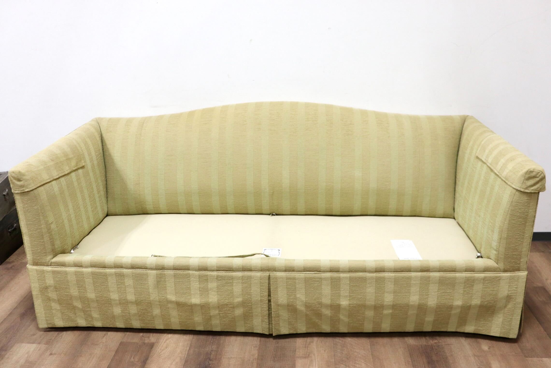 GMHS2○Baker / ベーカー 3人掛けソファ トリプルソファ 長椅子 ファブリック US 最高級 アンティーク ヴィンテージ IDC大塚家具 約120万