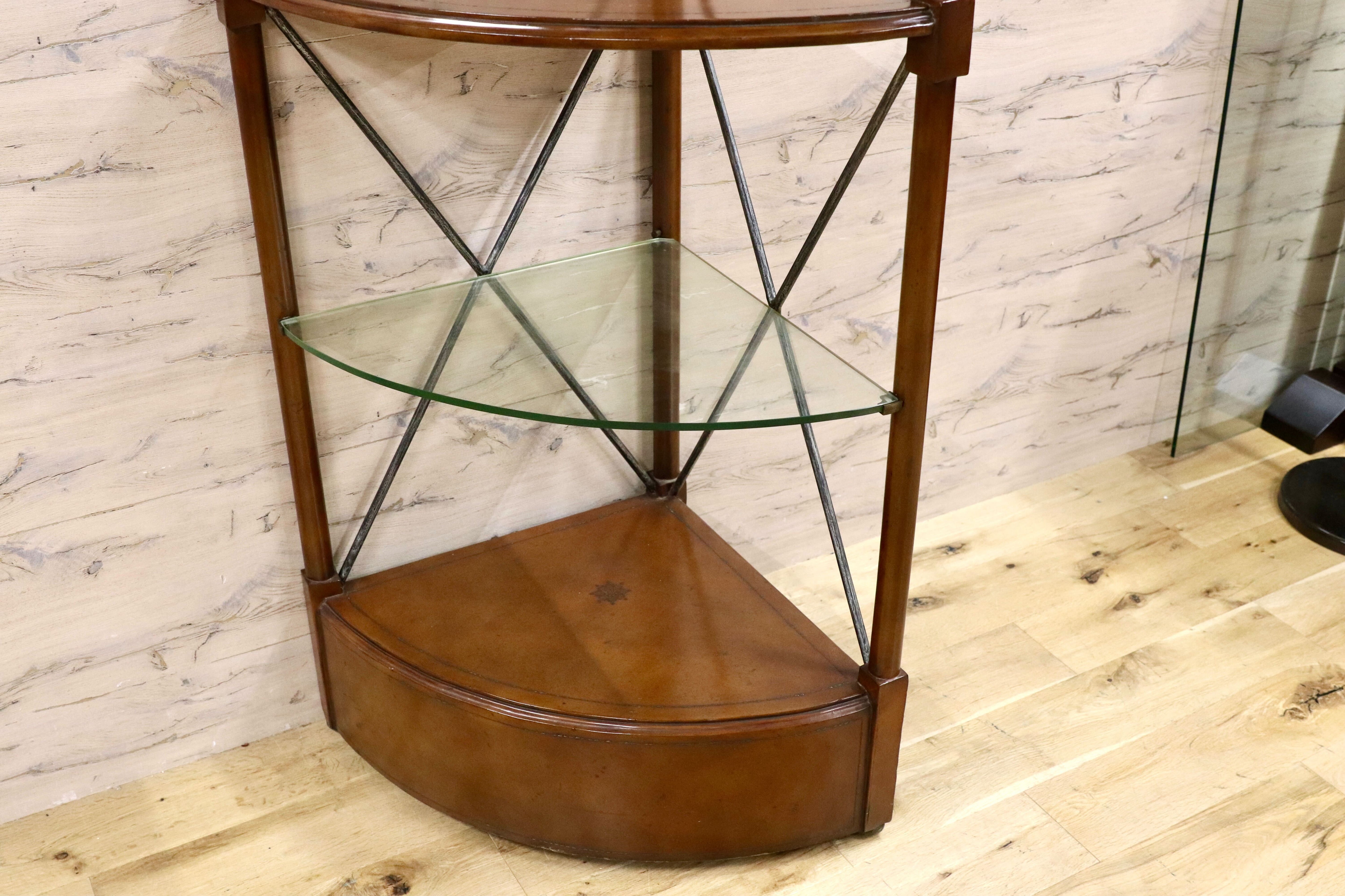 GMHH56○LEXINGTON FURNITURE / レキシントンファニチャー コーナーラック 飾り棚 シェルフ ラック アメリカ ヴィンテージ アンティーク