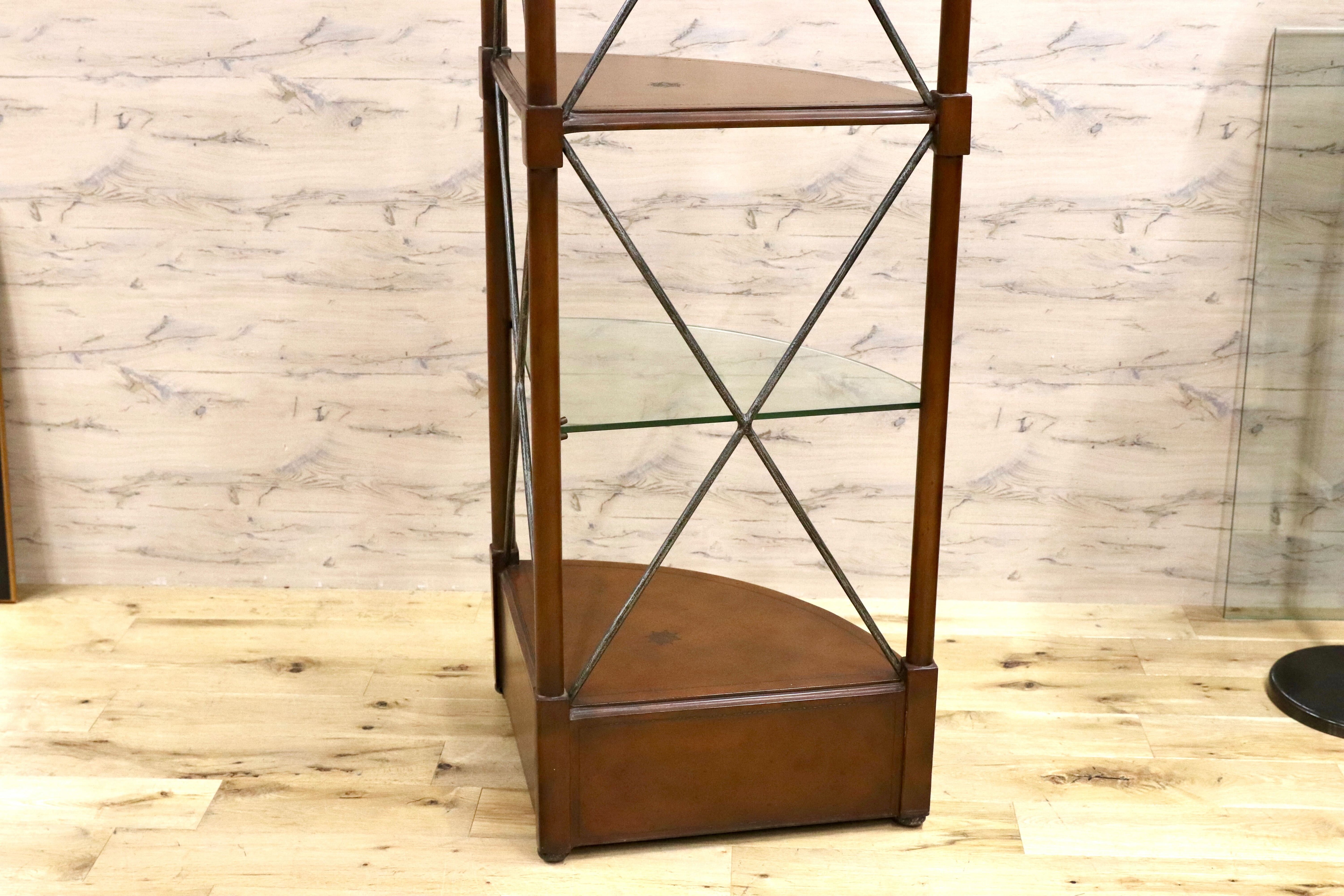 GMHH56○LEXINGTON FURNITURE / レキシントンファニチャー コーナーラック 飾り棚 シェルフ ラック アメリカ ヴィンテージ アンティーク