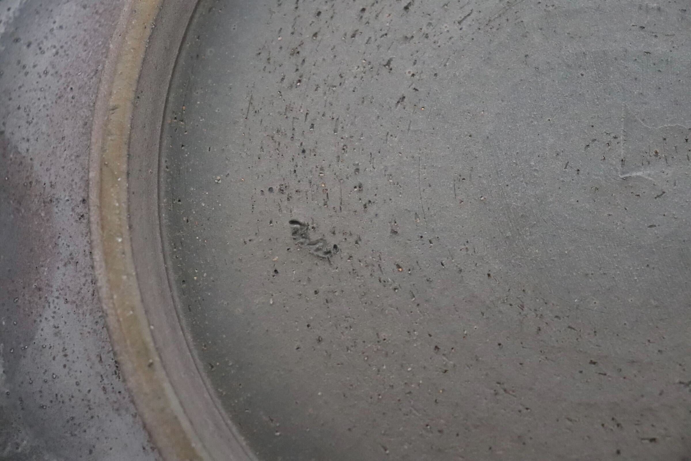 GMIO446A○千代市陶房 清水万佐年 丹波焼 8寸皿 伝統工芸 丹波篠山 陶器 未使用