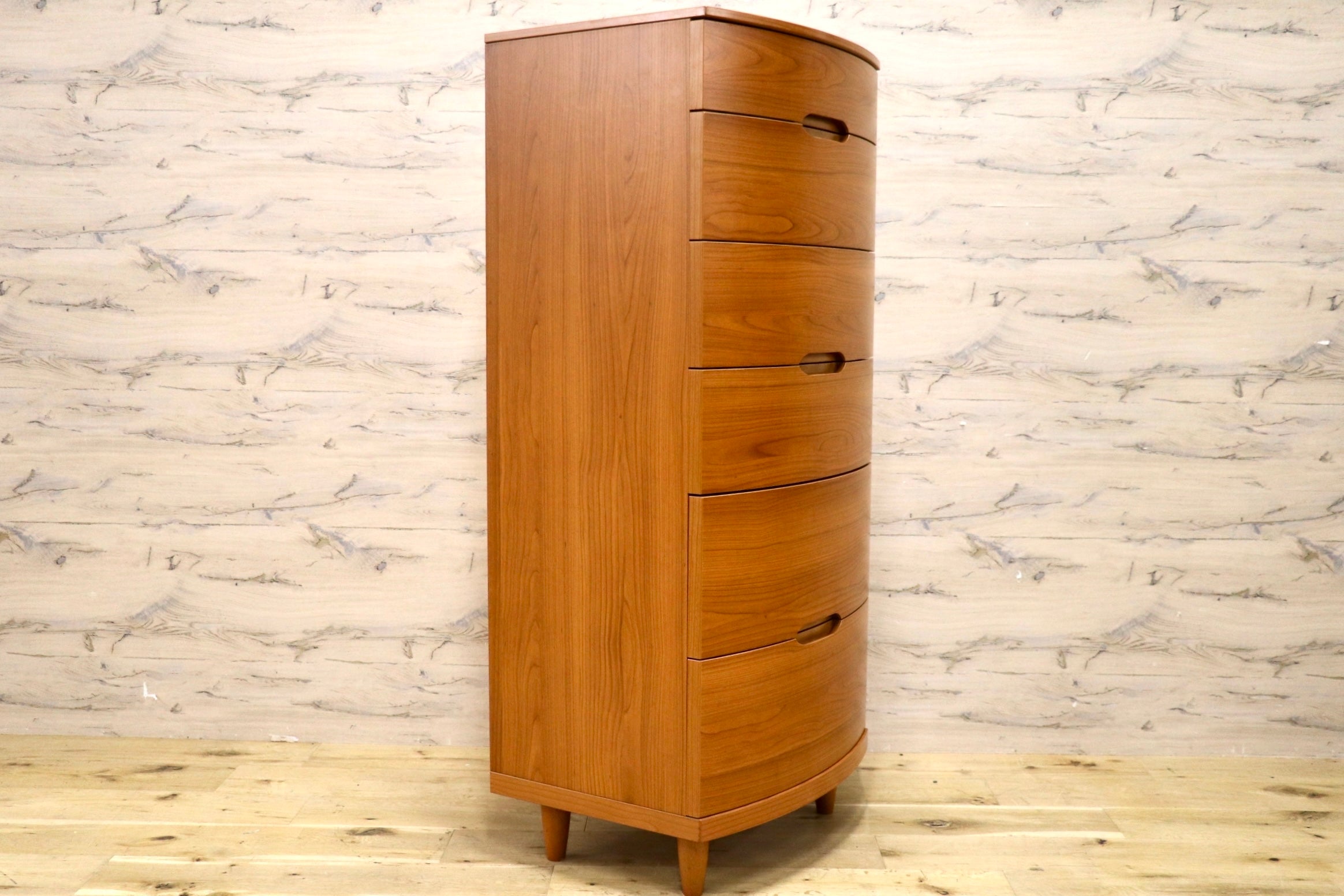 GMJN27○イタリア製 チェスト 6段チェスト ハイチェスト 整理タンス 収納家具 引き出し クラシック アンティーク調