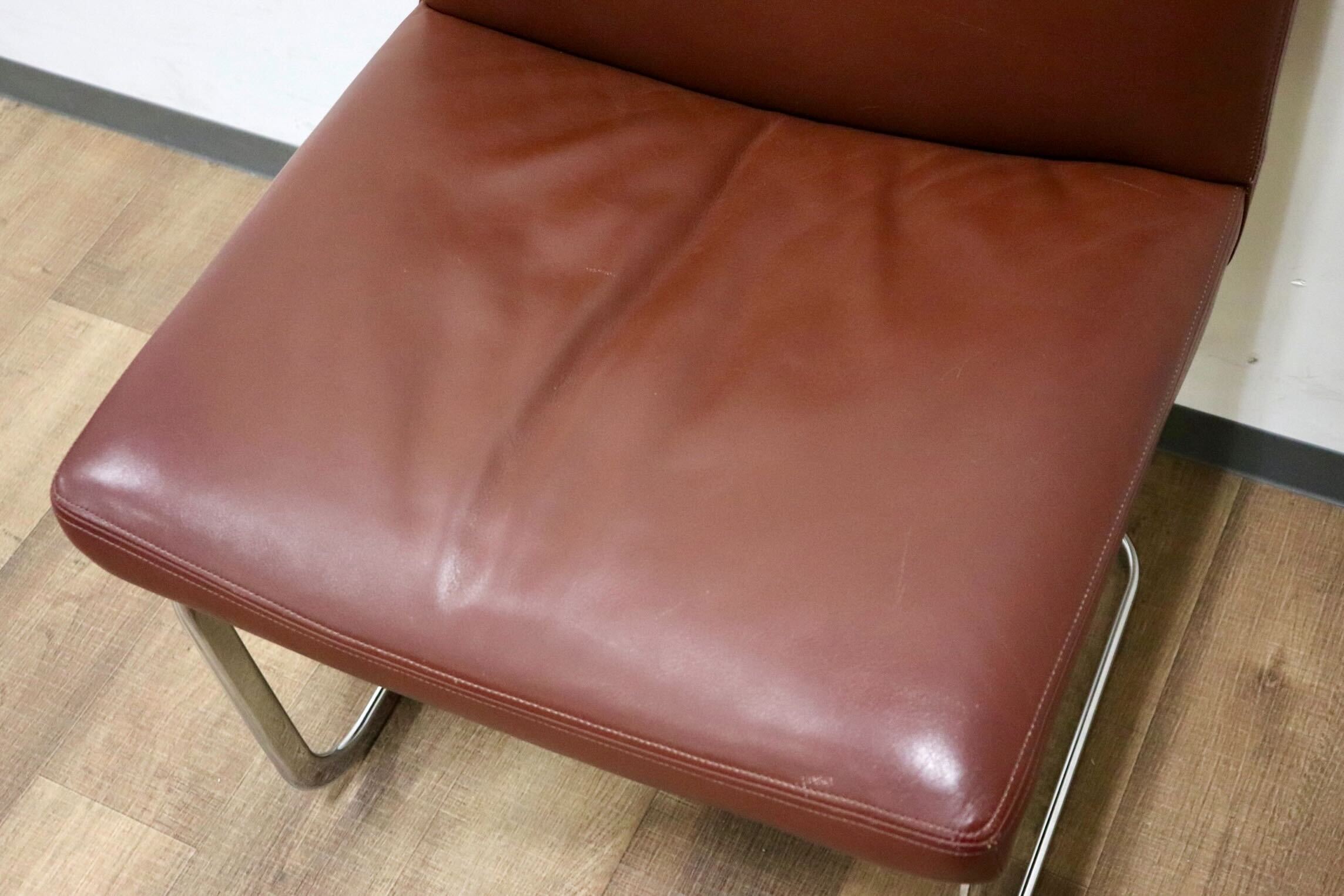 GMGK549○de sede / デセデ ダイニングチェア カンチレバーチェア 椅子 最高級 本革 ブラウン 北欧 ヴィンテージ モダン IDC大塚家具