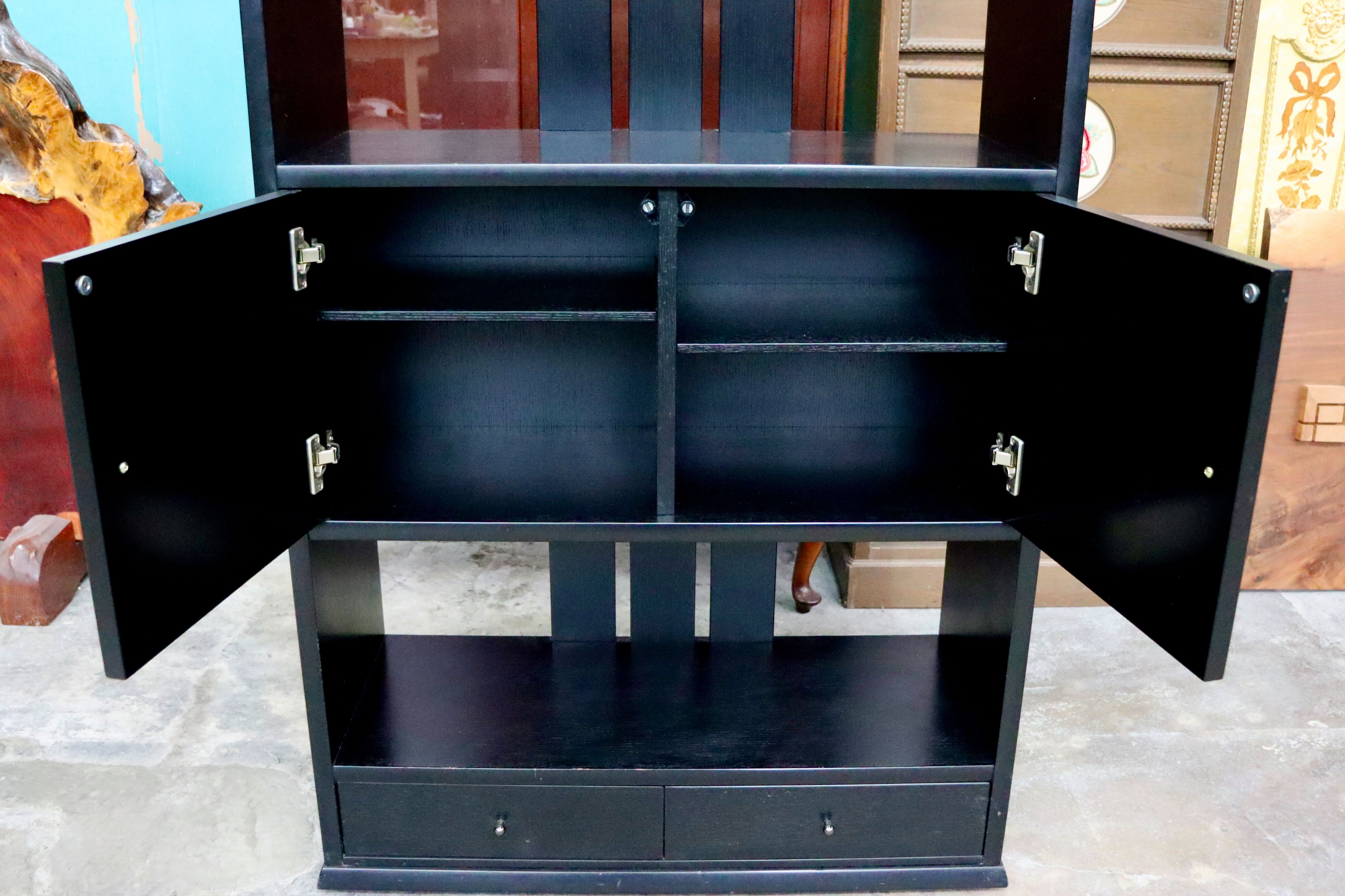 GMIH432○松岡漆工 キャビネット リビングボード 飾り棚 サイドボード 和家具 和モダン 希少 廃盤品 レトロ アンティーク