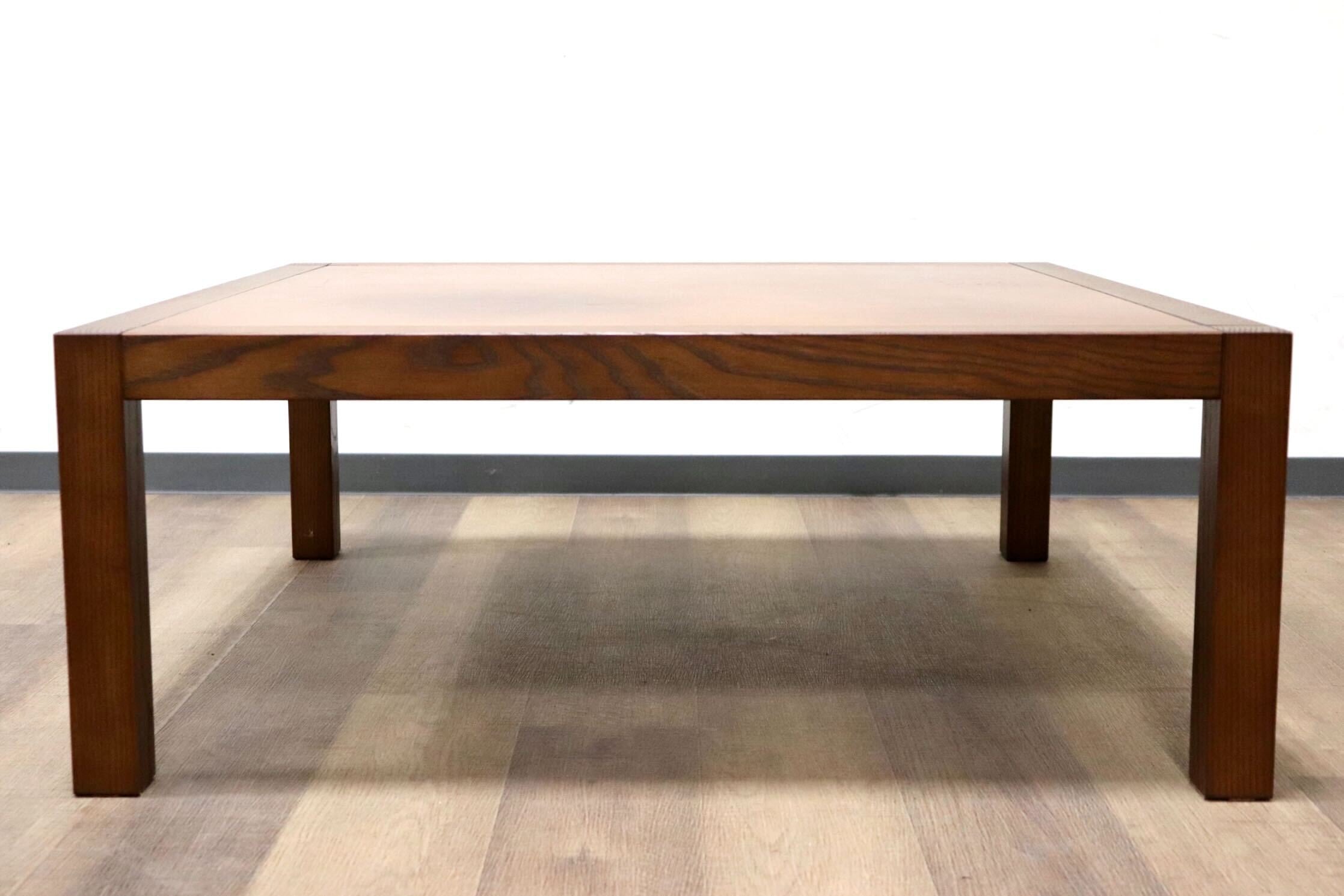 GMGN493B○Ritzwell / リッツウェル GRAND LEEWISE センターテーブル リビングテーブル ローテーブル 革張り モダン 定価約18万 展示品