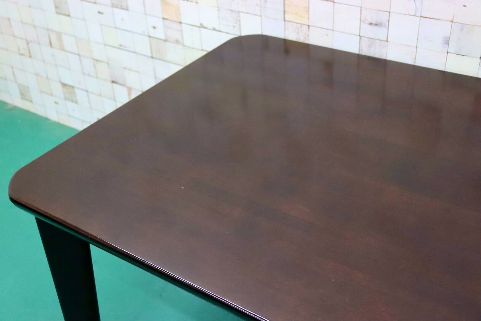 GMGS161○Chitano / チターノ D15911 ダイニングテーブル 食卓テーブル 作業台 机 ダークブラウン モダン カリモク 国産家具