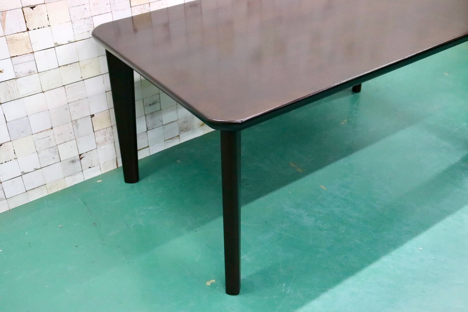 GMGS161○Chitano / チターノ D15911 ダイニングテーブル 食卓テーブル 作業台 机 ダークブラウン モダン カリモク 国産家具