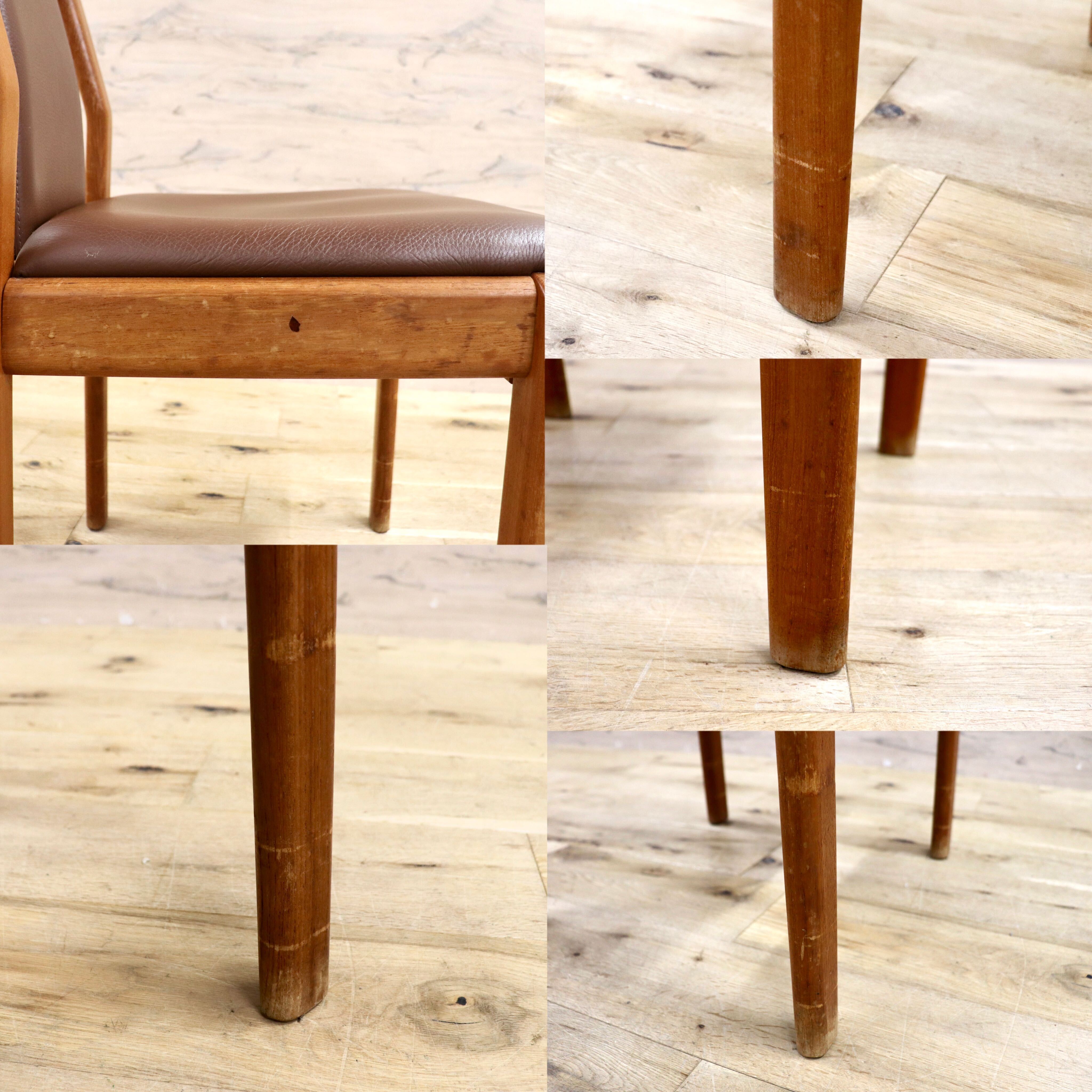 GMHK760C○Dyrlund / デューロン ダイニングチェア アームレスチェア 椅子 食卓椅子 北欧ヴィンテージ 北欧家具 デンマーク チーク材