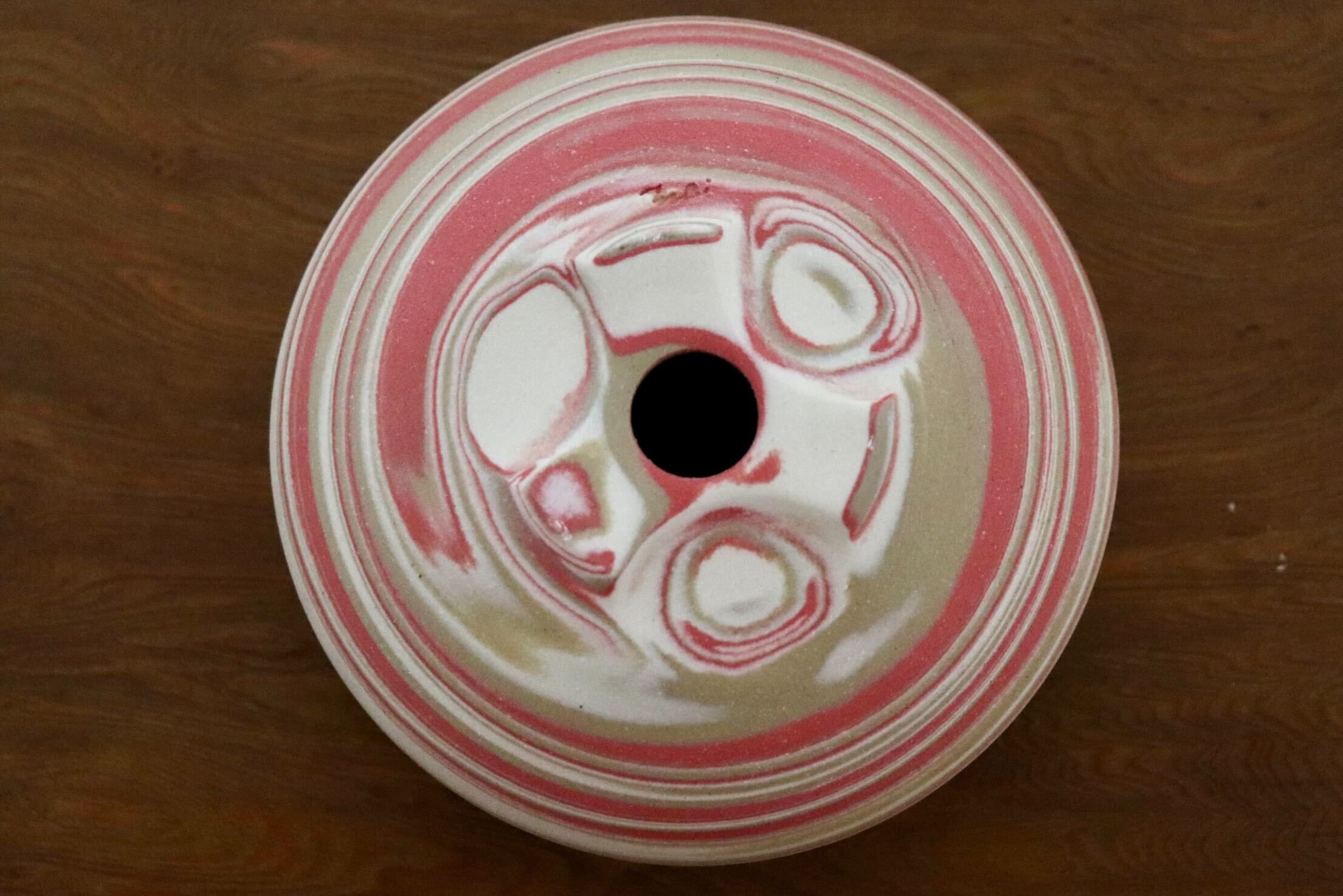 GMIO449A○千代市陶房 清水万佐年 丹波焼 植木鉢 伝統工芸 丹波篠山 陶器 未使用