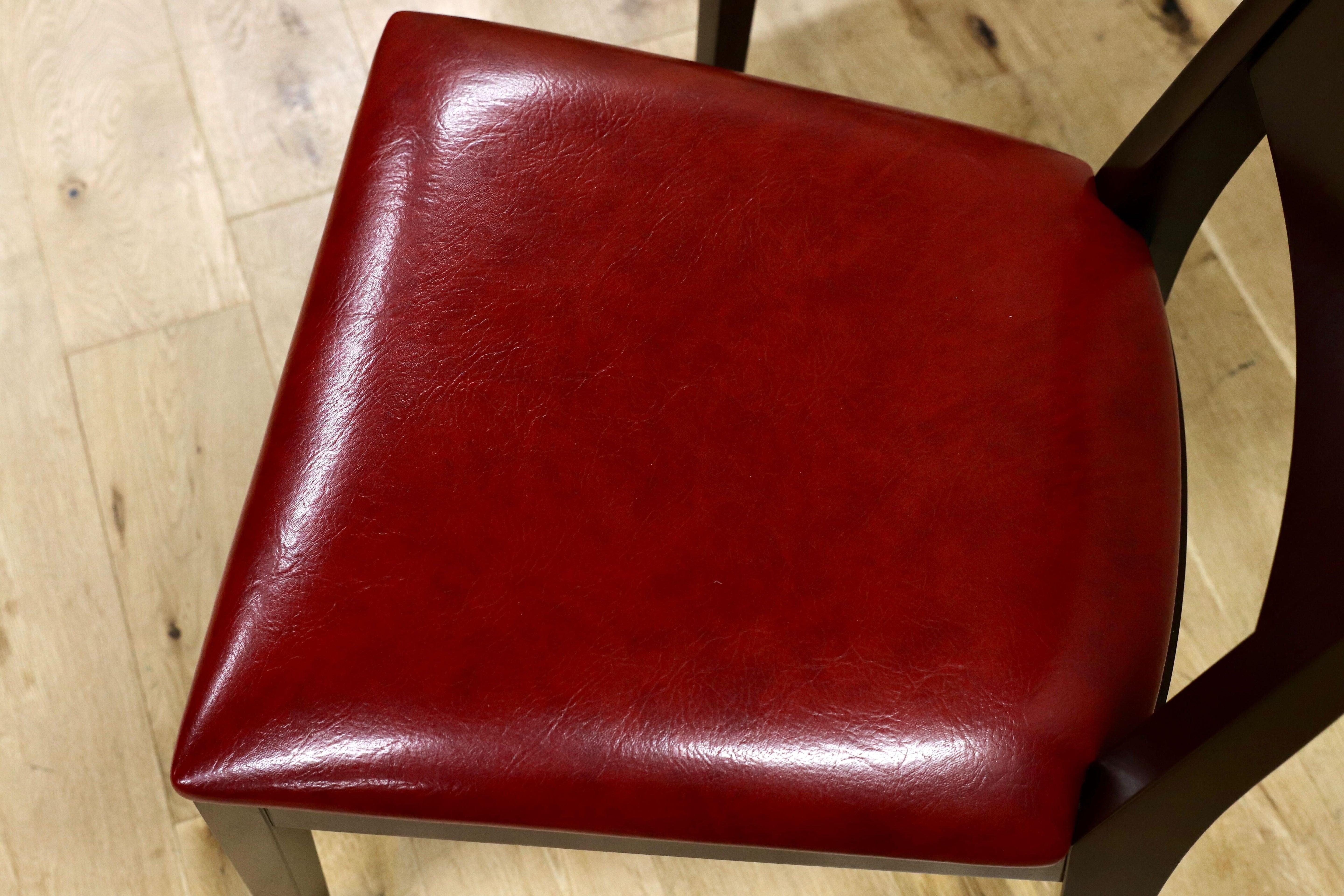 GMHH21A○CRES ダイニングチェア 椅子 2脚セット 合皮 食卓椅子 木製