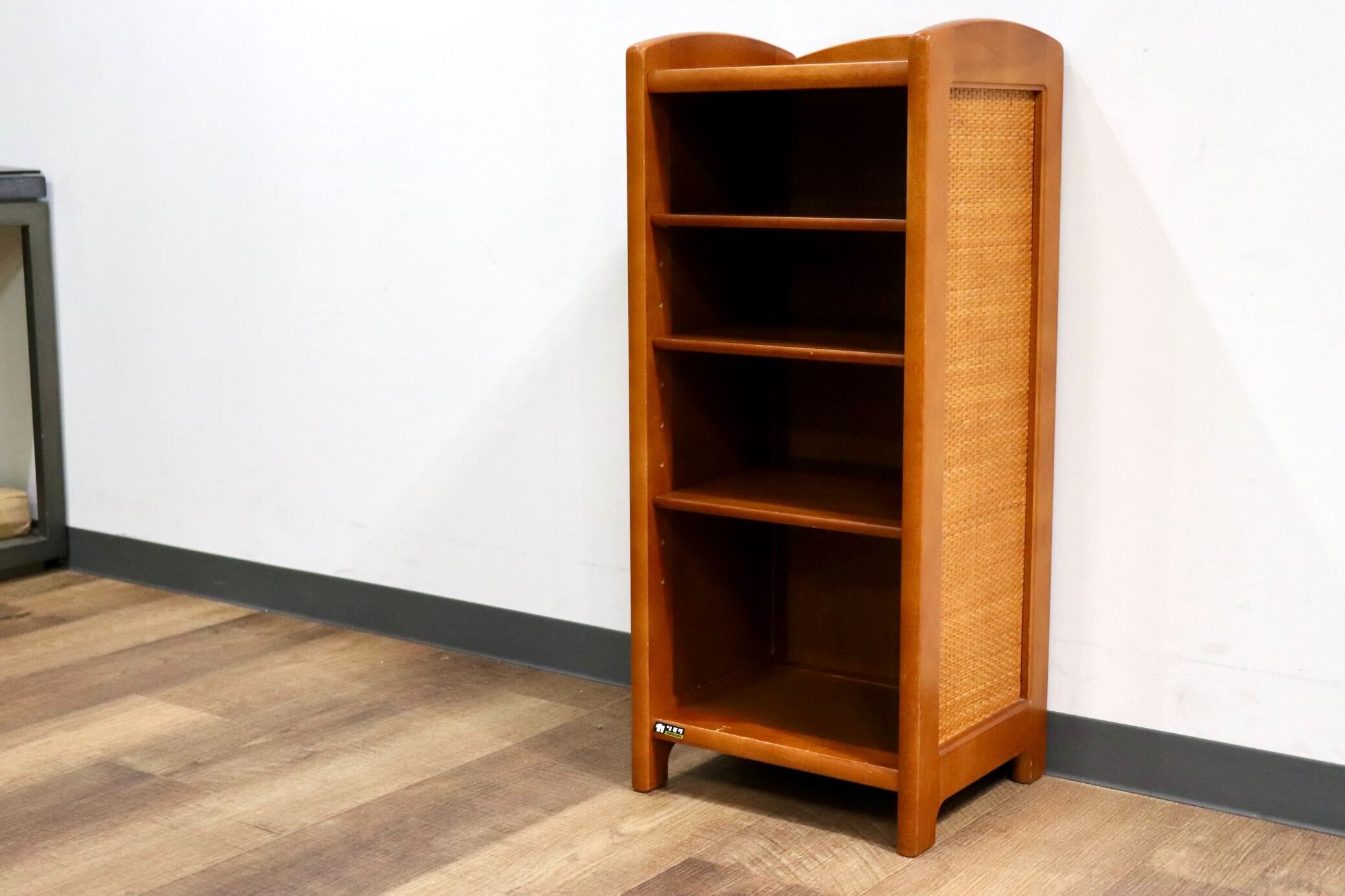 GMHH92○karimoku / カリモク オールドカリモク スリッパラック 靴箱 収納ラック 玄関収納 収納棚 花台 飾り棚 国産家具