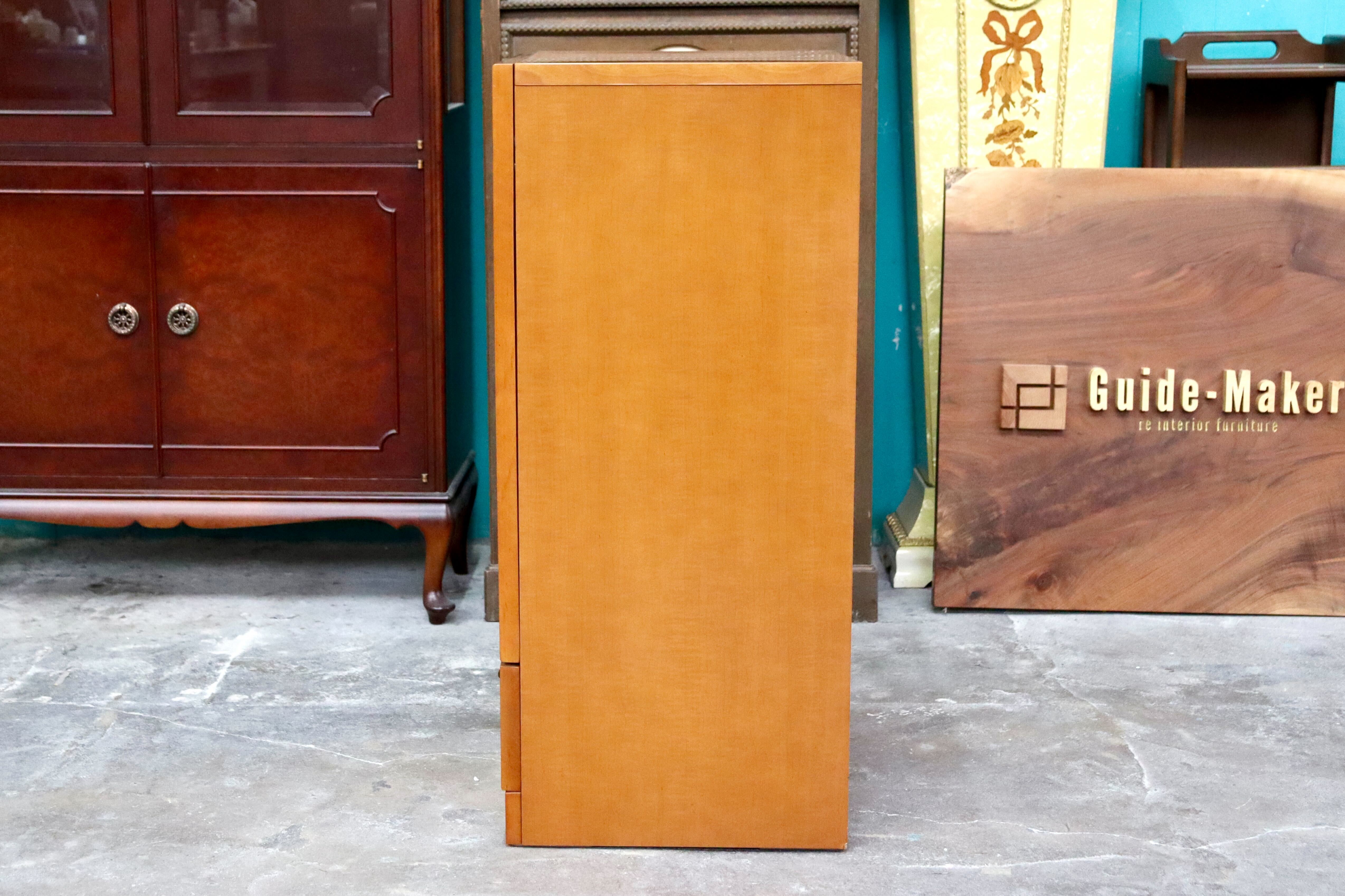 GMIH425○冨士ファニチア / FUJI FURNITURE キャビネット リビングボード サイドボード ガラスキャビネット ナチュラル