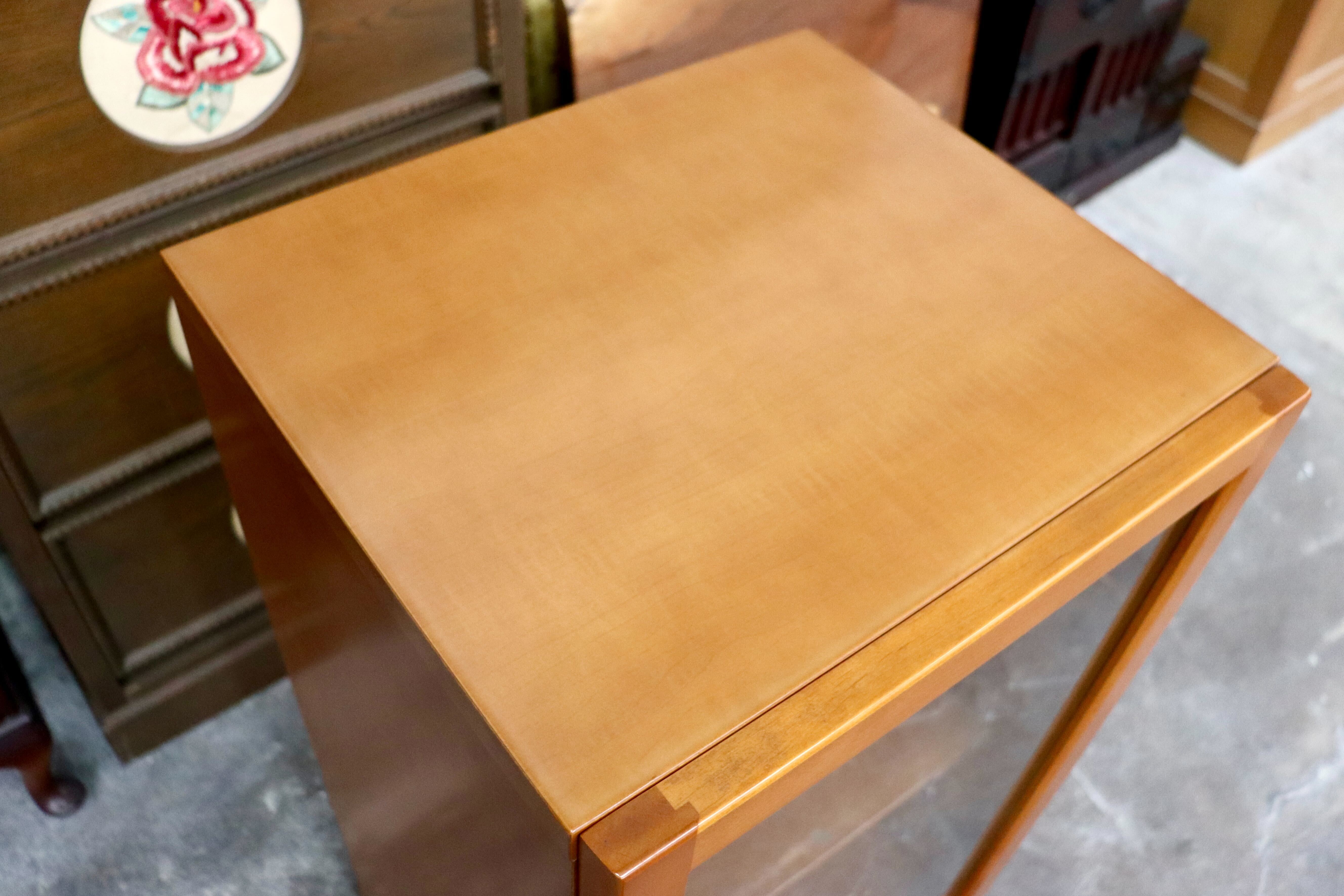 GMIH425○冨士ファニチア / FUJI FURNITURE キャビネット リビングボード サイドボード ガラスキャビネット ナチュラル